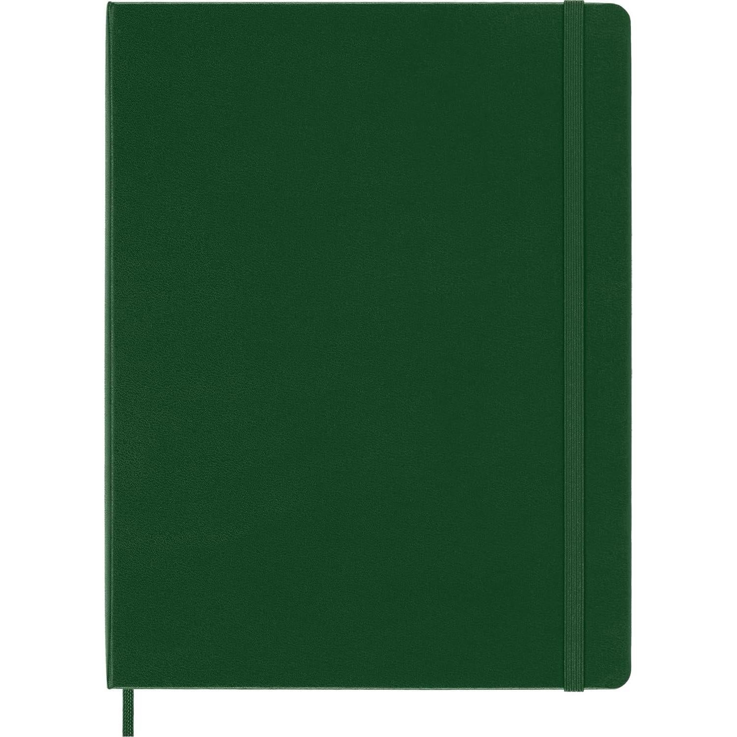 Cuaderno Moleskine Clásico Tapa Dura XL Verde Mirtillo 192 Páginas