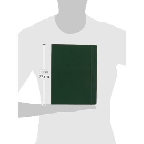 Cuaderno Moleskine Clásico Tapa Dura XL Verde Mirtillo 192 Páginas