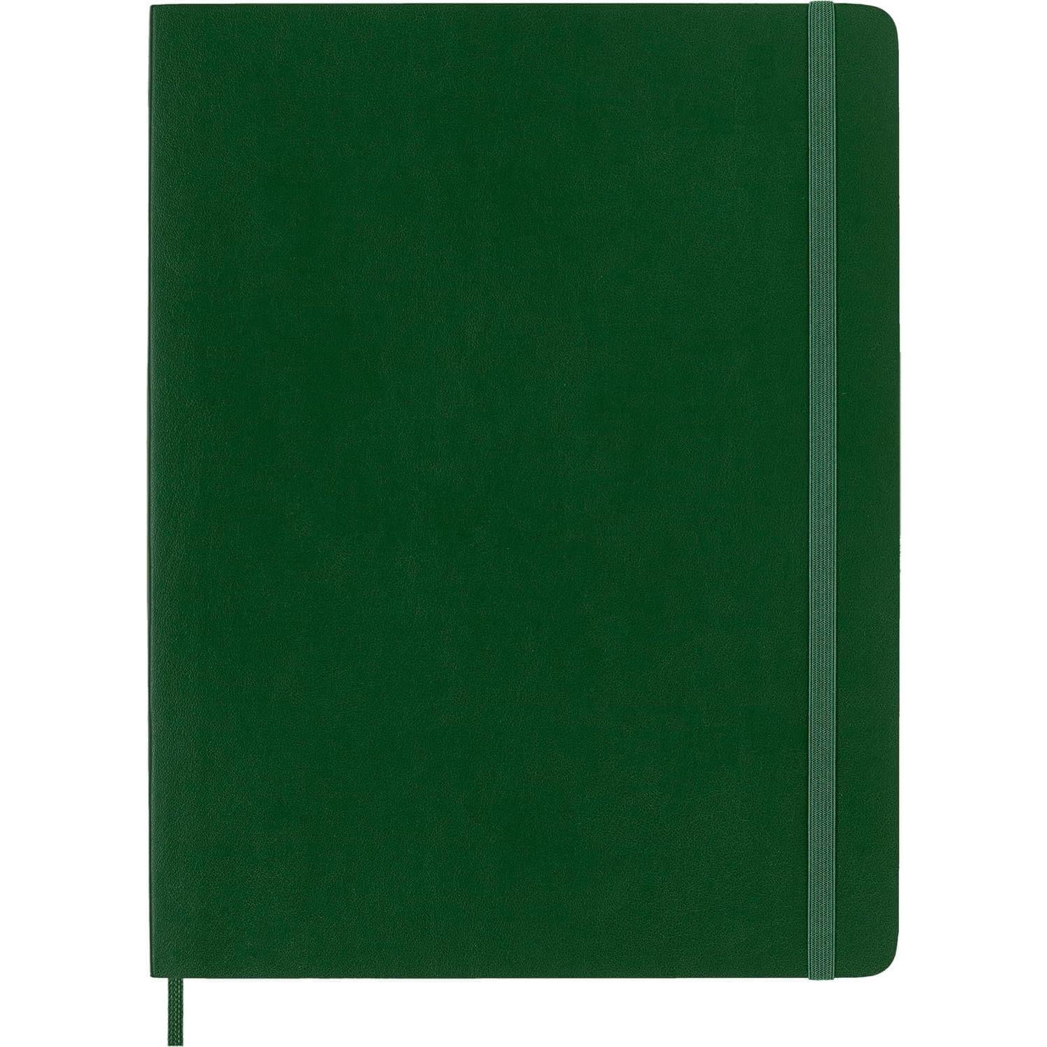 Cuaderno Moleskine Clásico XL Rayado Verde Mirtillo 192 Páginas