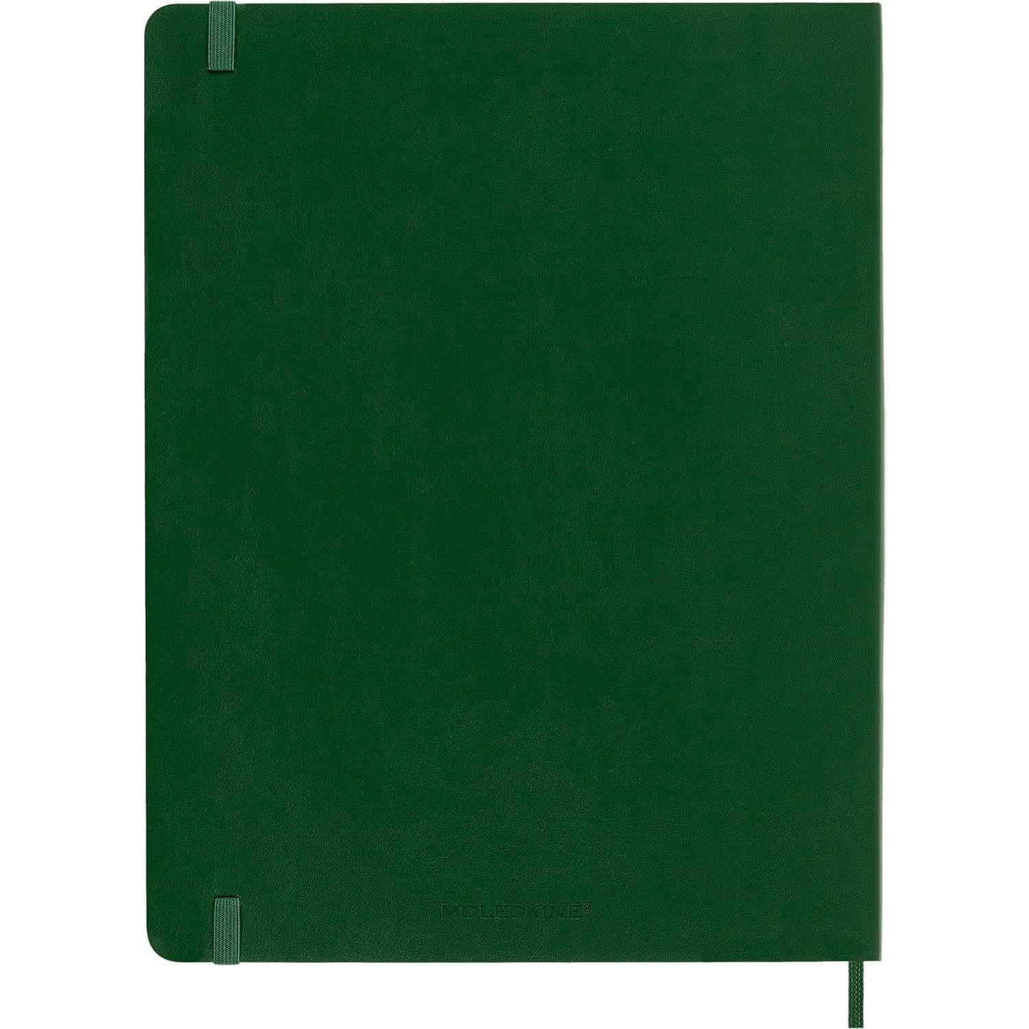 Cuaderno Moleskine Clásico XL Rayado Verde Mirtillo 192 Páginas