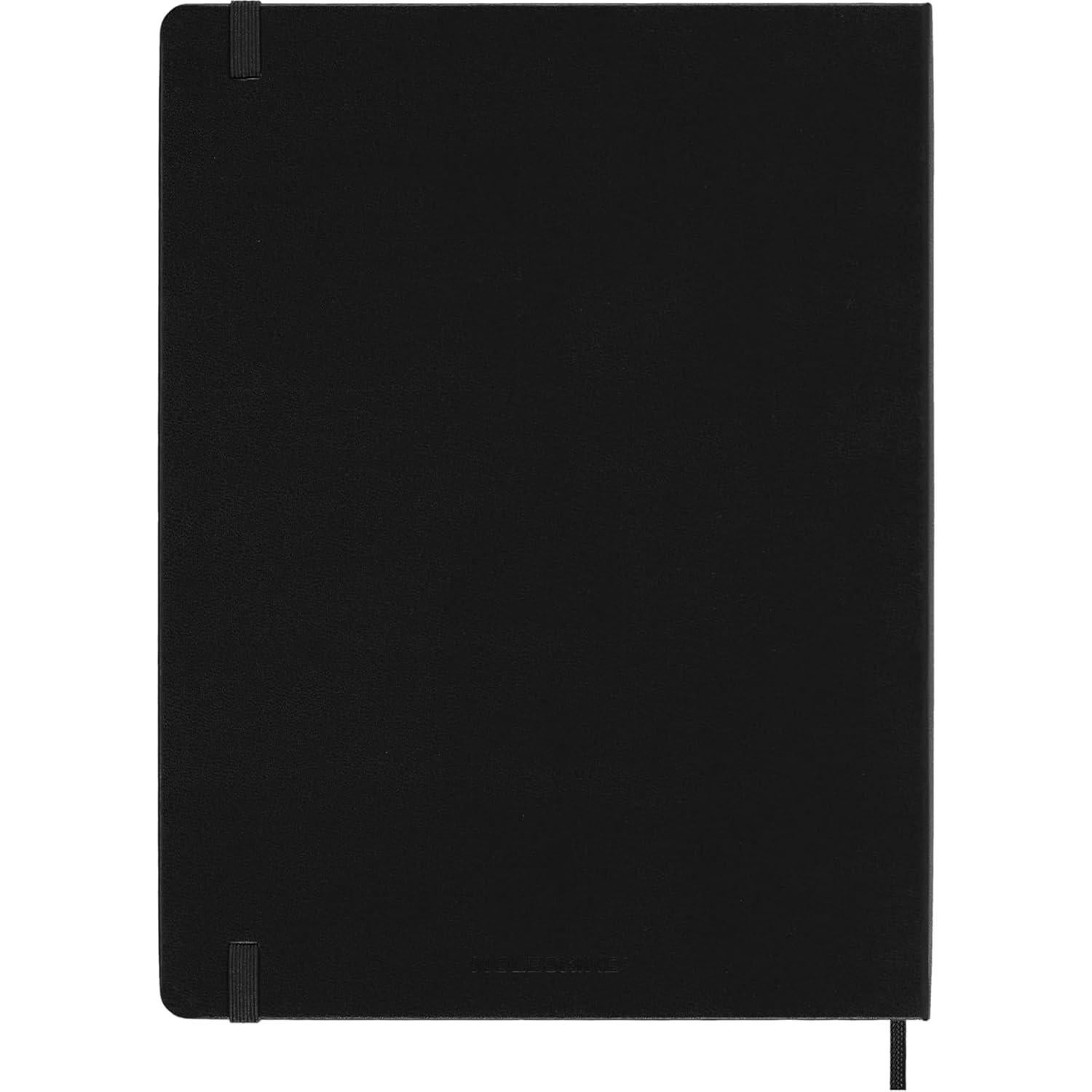Cuaderno Moleskine Clásico Tapa Dura A4 Negro 80 Hojas