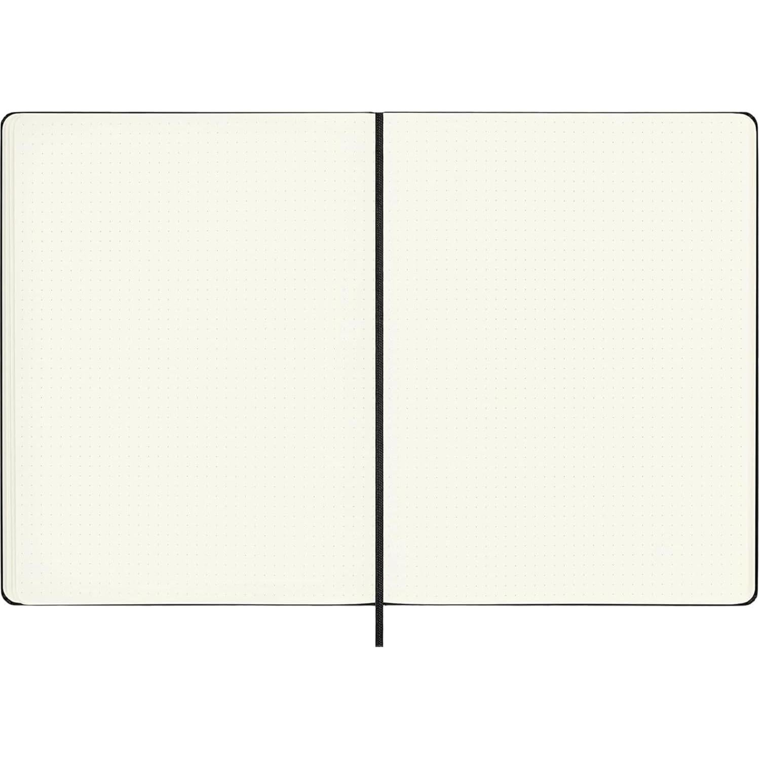 Cuaderno Moleskine Clásico Tapa Dura A4 Negro 80 Hojas