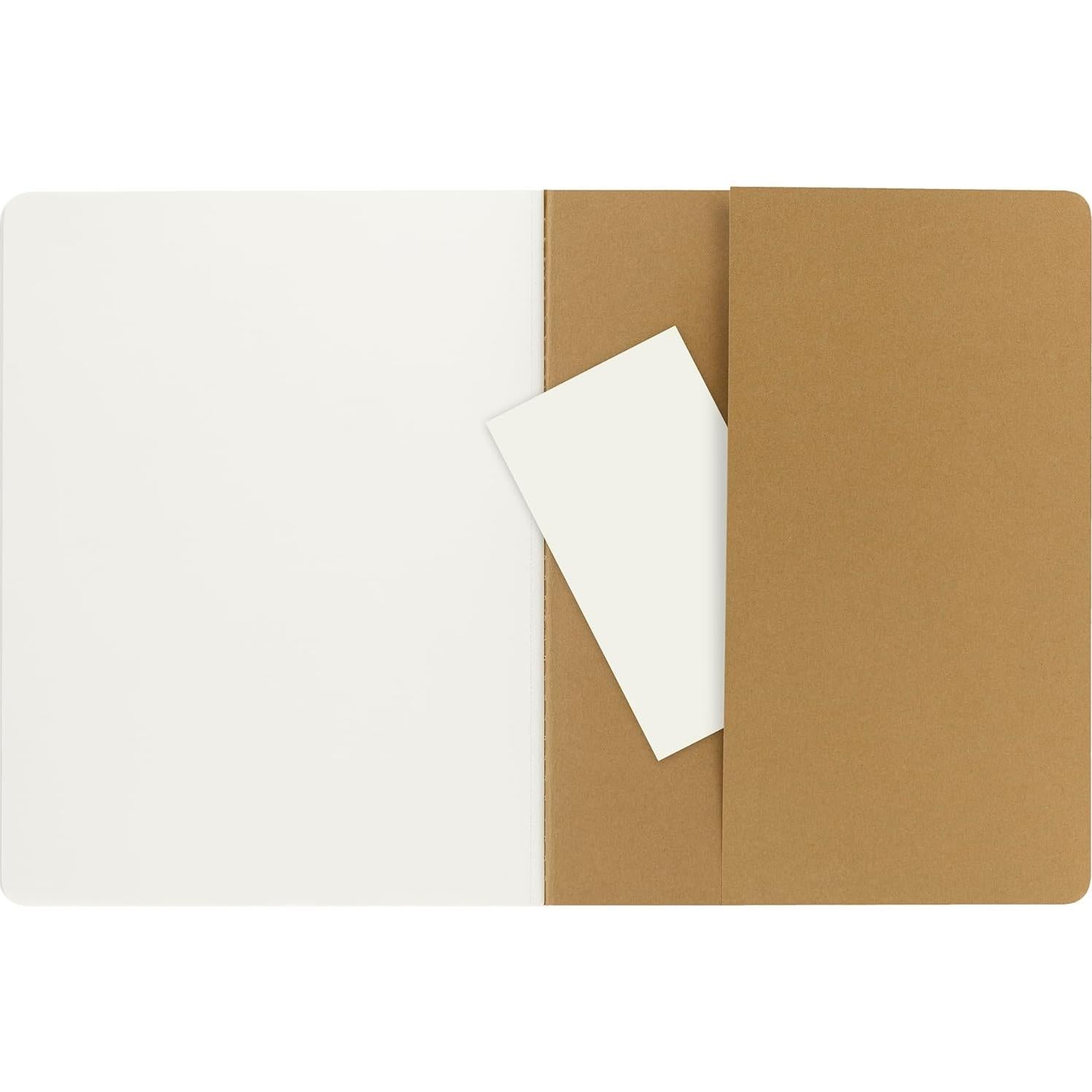 Diario Moleskine Cahier XL Tapa Blanda Marrón Kraft 120 Páginas