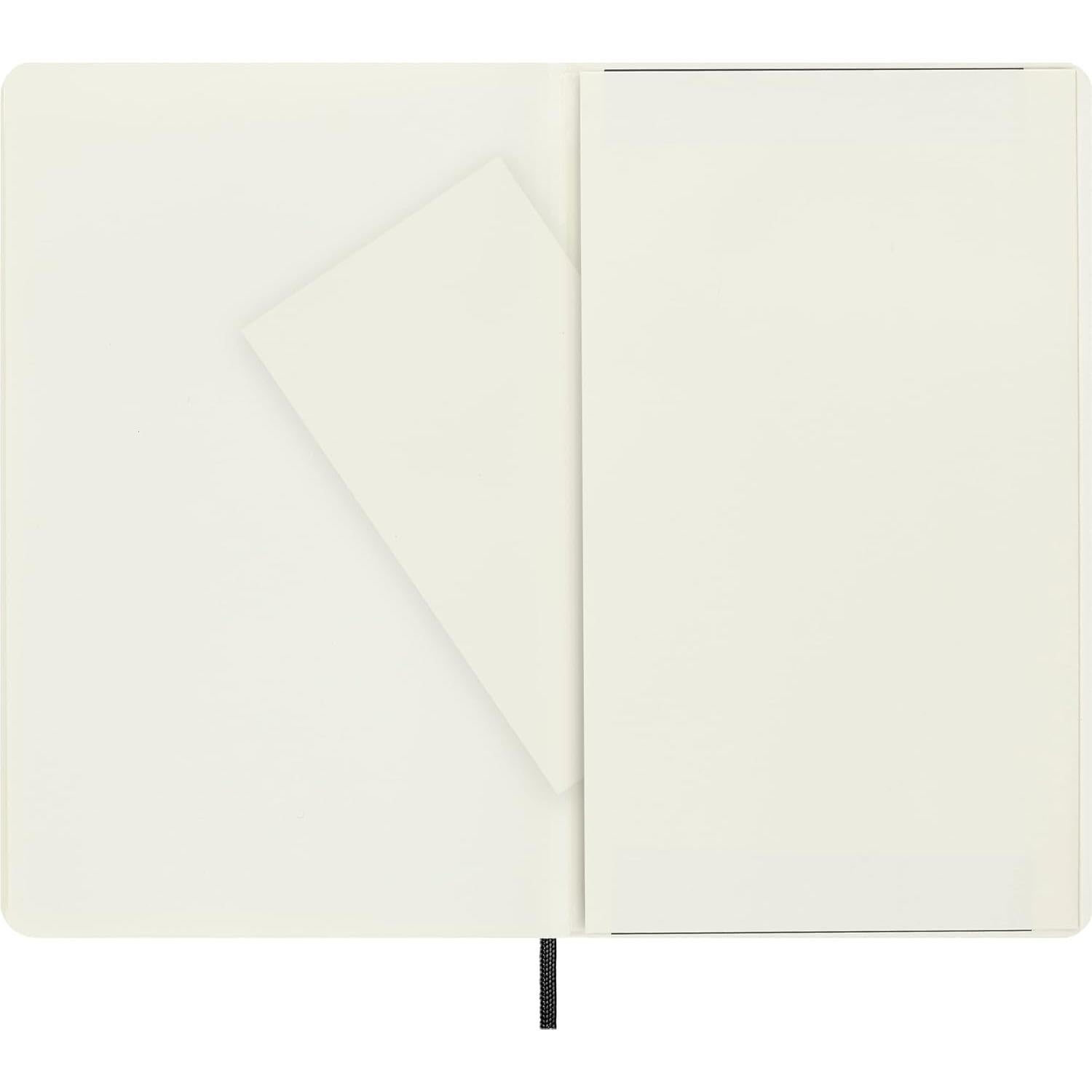 Cuaderno Moleskine Clásico Tapa Blanda Grande Punteado Negro 192 Páginas