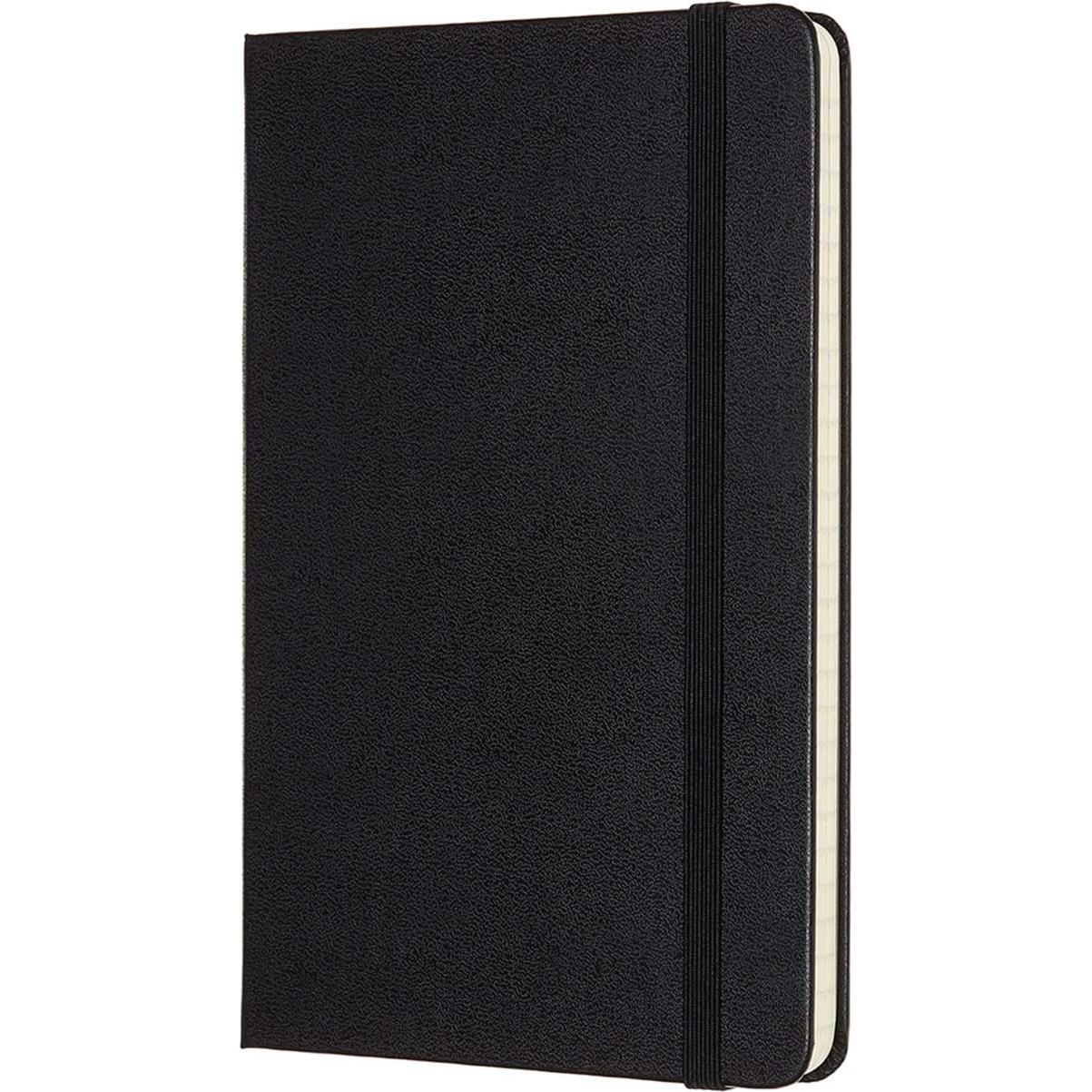 Cuaderno Moleskine Clásico Mediano Tapa Dura Rayado Negro 208 Páginas