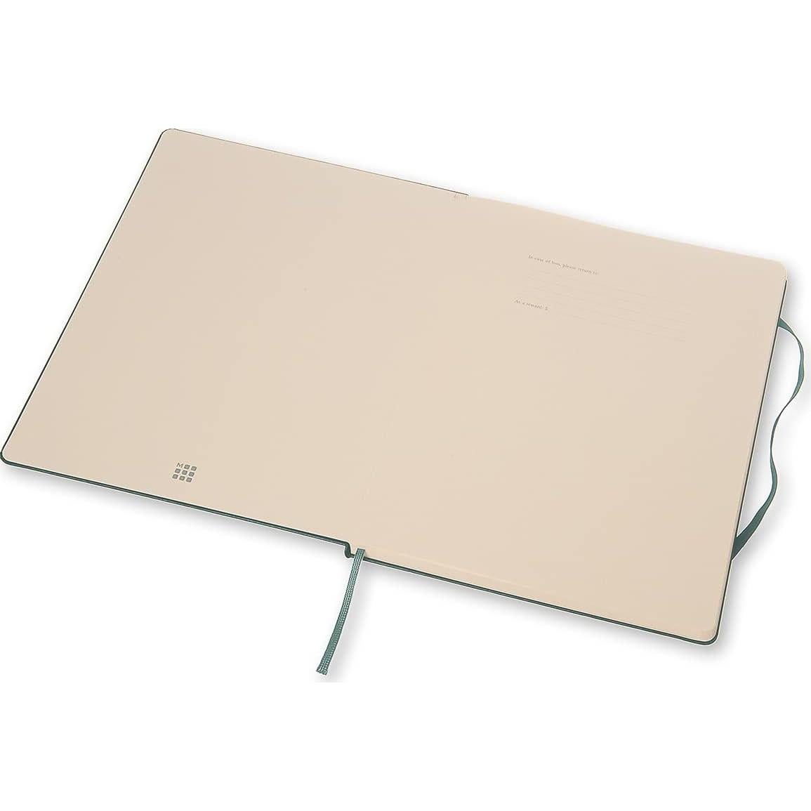 Cuaderno Moleskine Clásico Tapa Dura XL Verde Bosque 192 Páginas