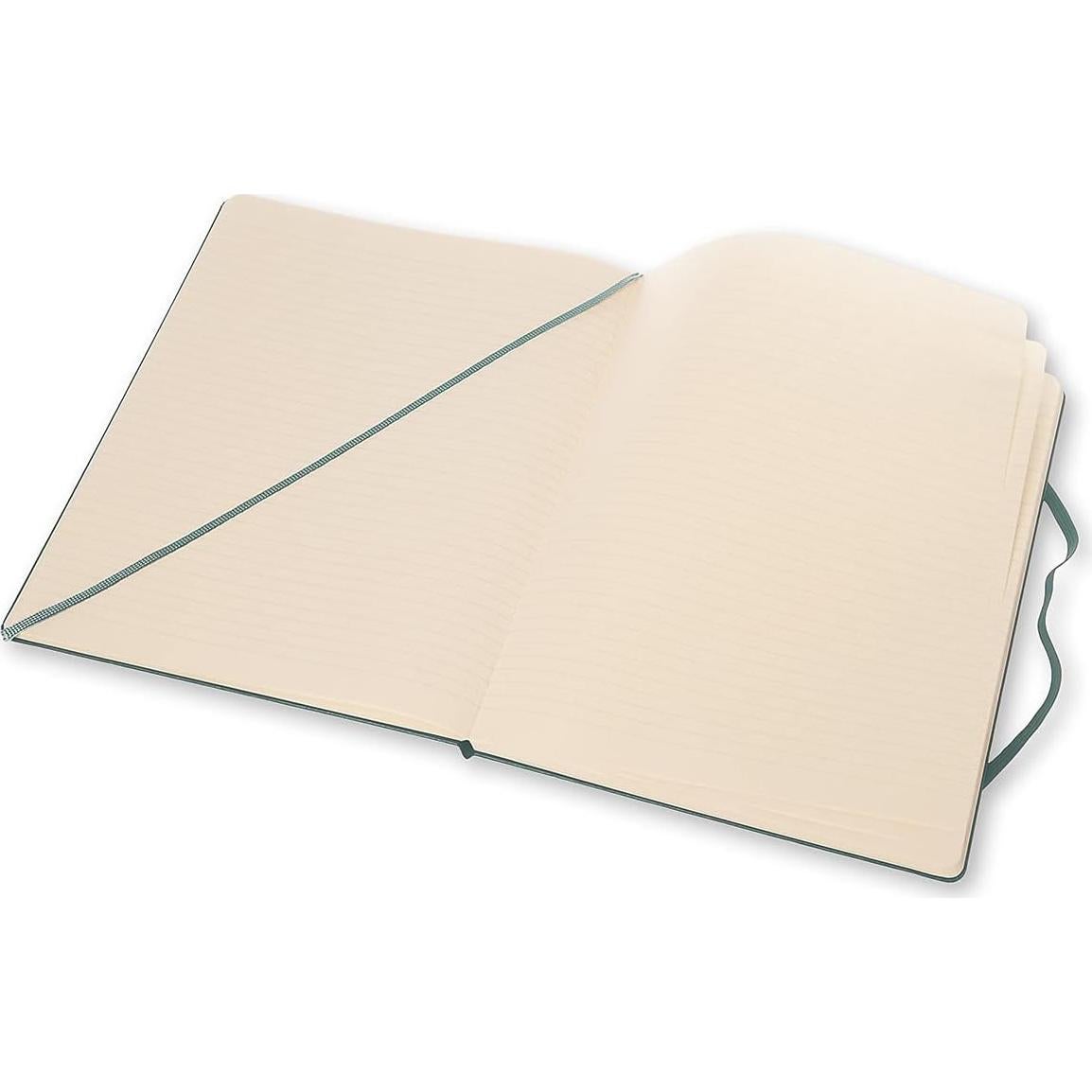 Cuaderno Moleskine Clásico Tapa Dura XL Verde Bosque 192 Páginas