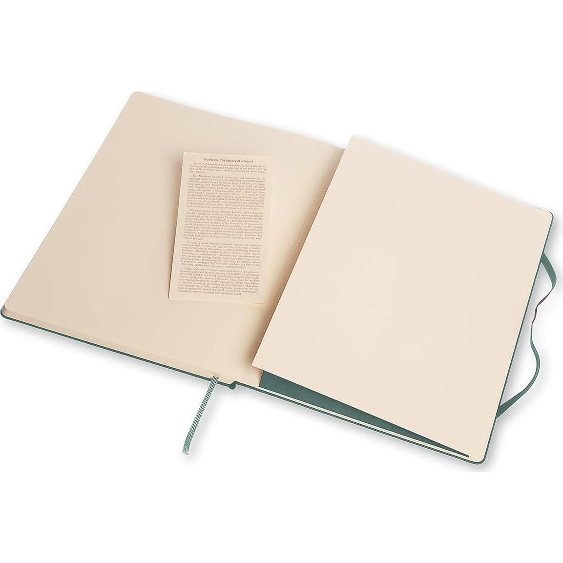 Cuaderno Moleskine Clásico Tapa Dura XL Verde Bosque 192 Páginas