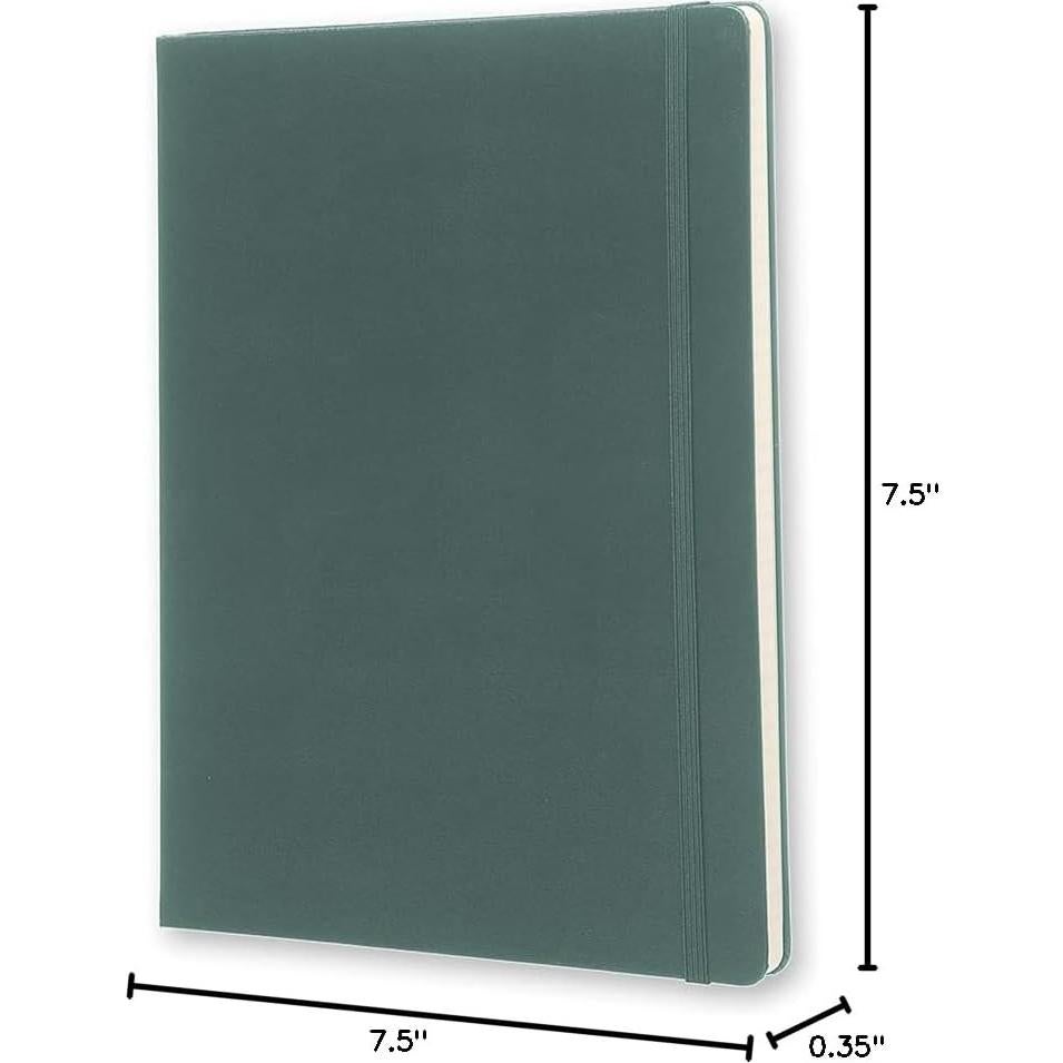 Cuaderno Moleskine Clásico Tapa Dura XL Verde Bosque 192 Páginas