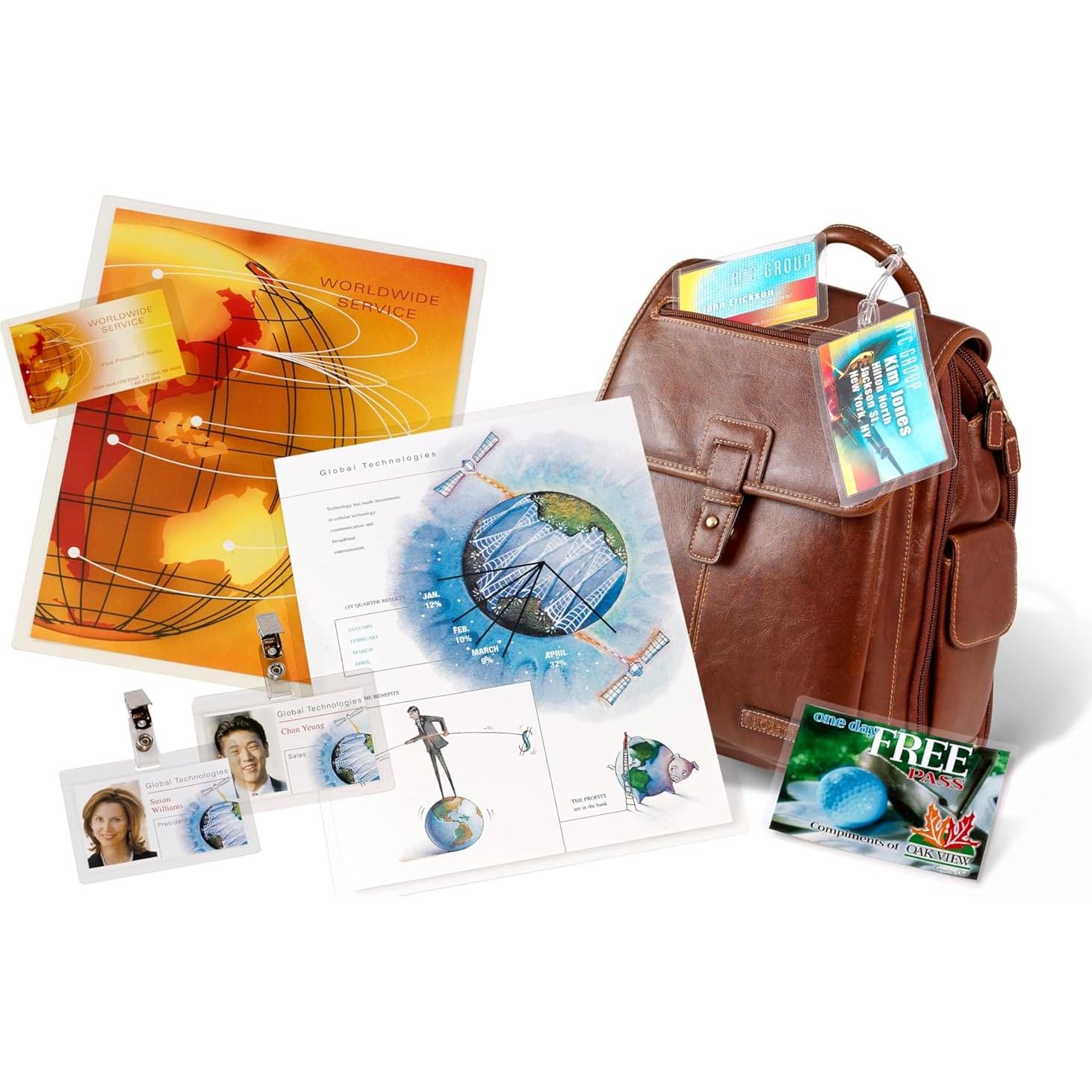 Bolsas de Laminado Autoadhesivas Scotch 11.1x16.2 cm Brillantes - Paquete de 10