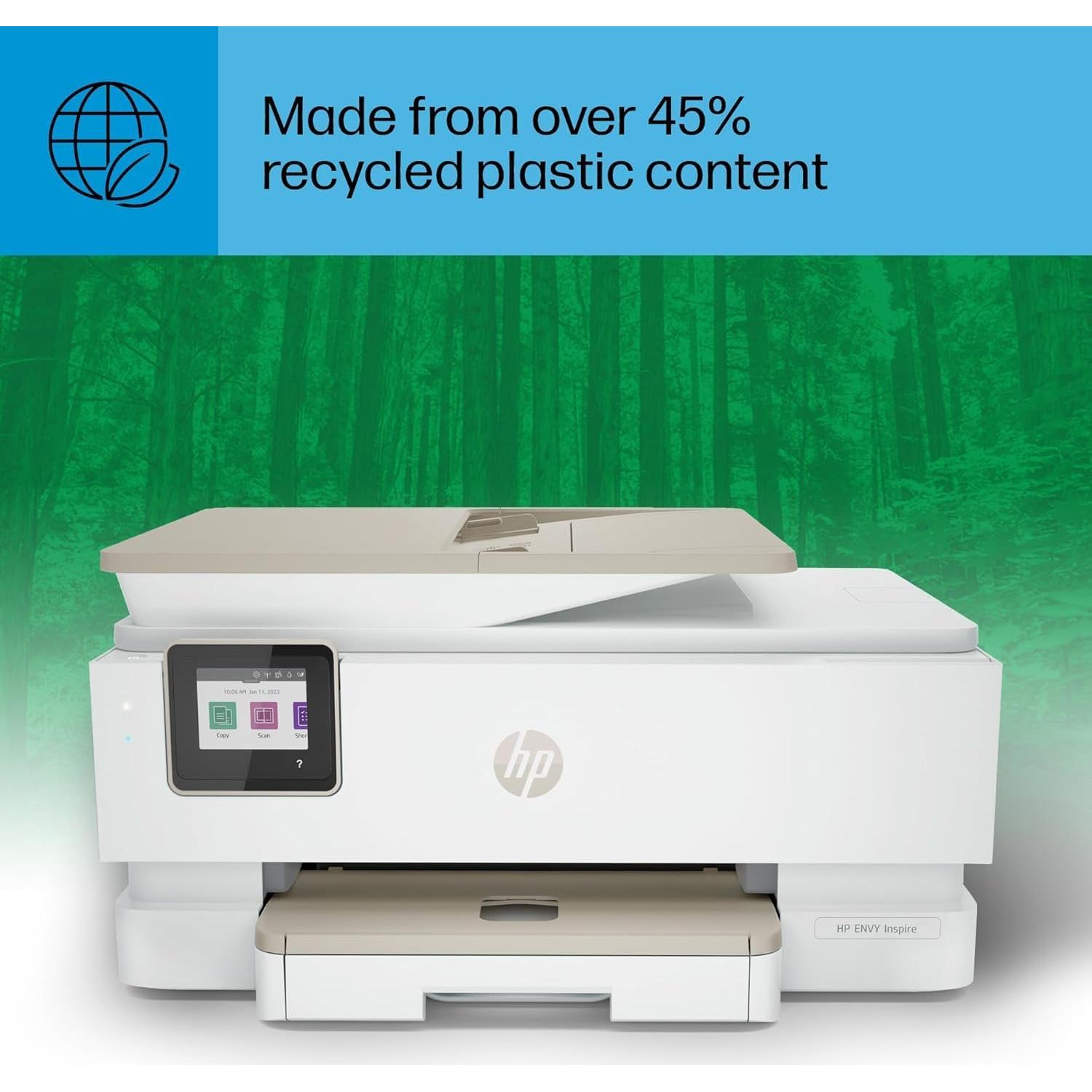 Impresora Multifuncional HP ENVY Inspire 7958e Inalámbrica