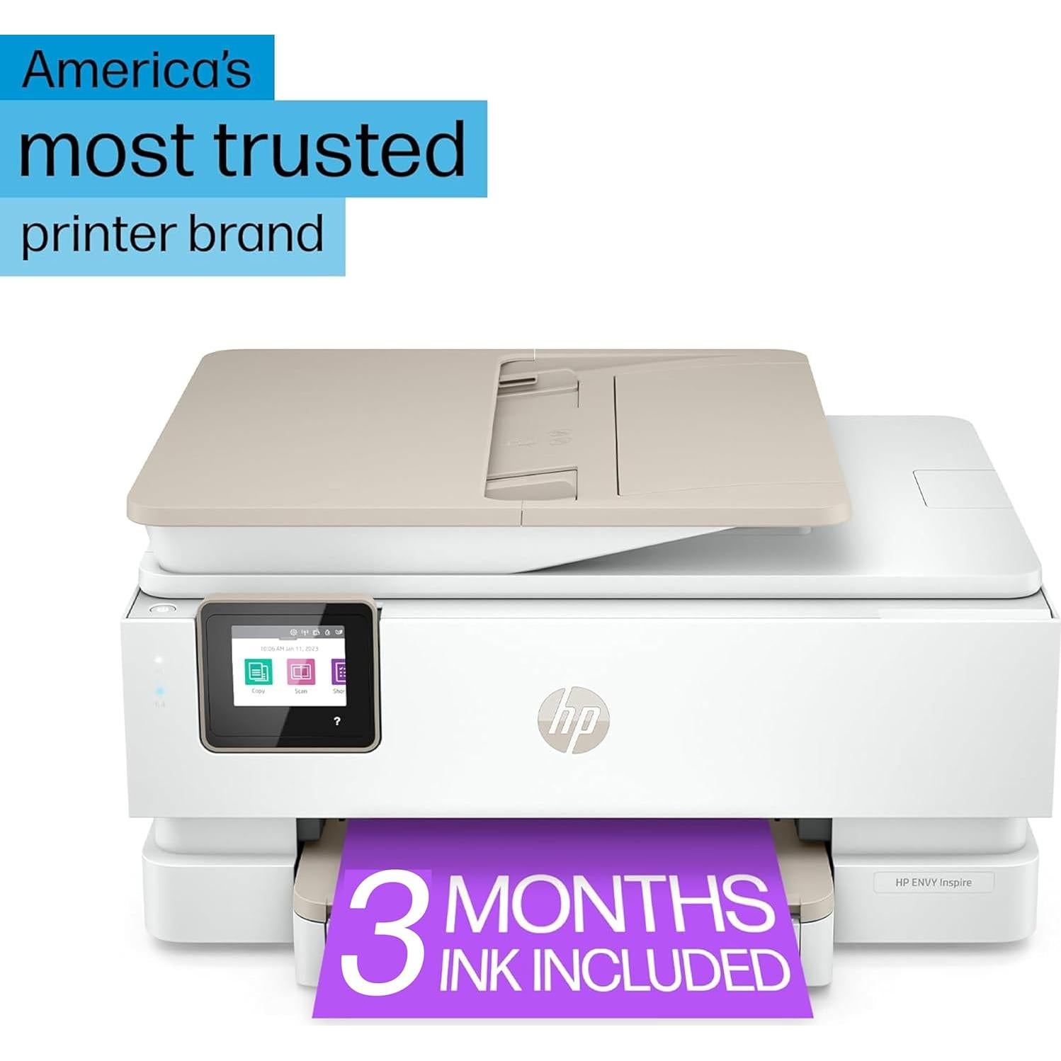 Impresora Multifuncional HP ENVY Inspire 7958e Inalámbrica