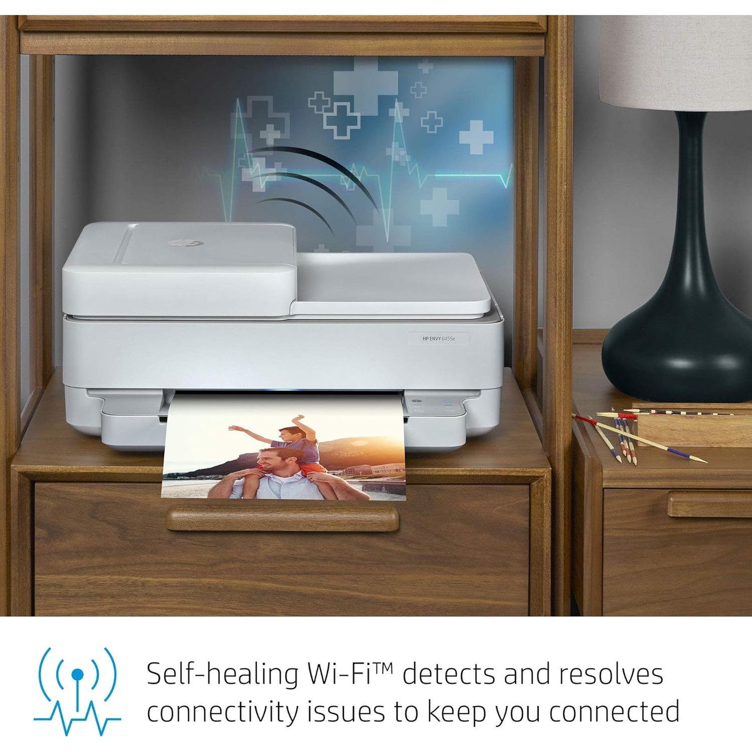 Impresora Inalámbrica HP ENVY 6455e Todo-en-Uno Color