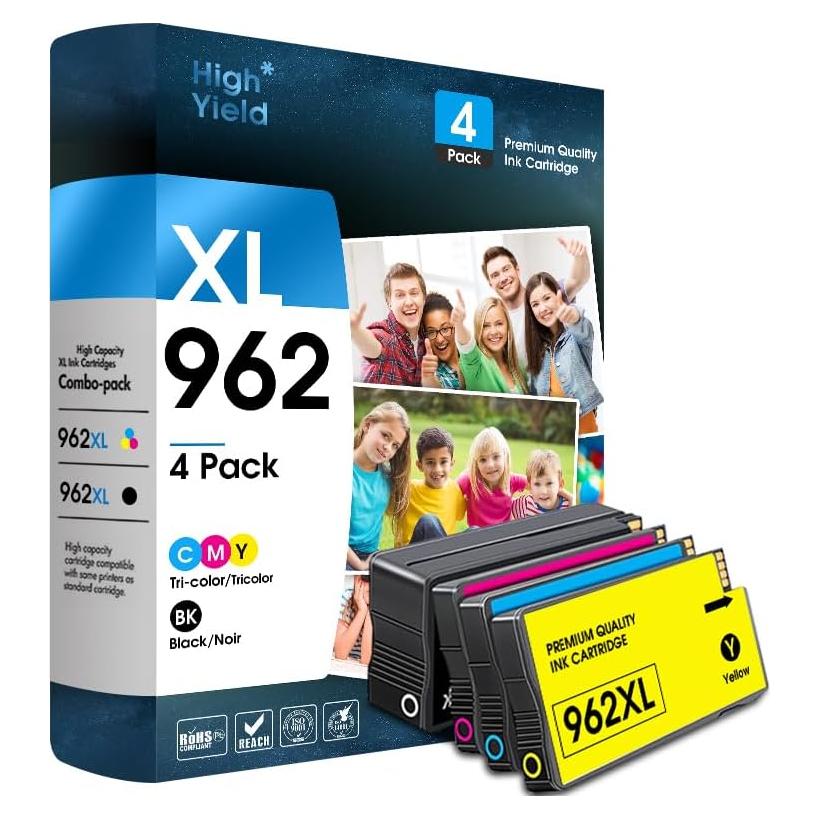 Cartuchos de Tinta 962XL ESTON Combo Pack para HP OfficeJet Pro