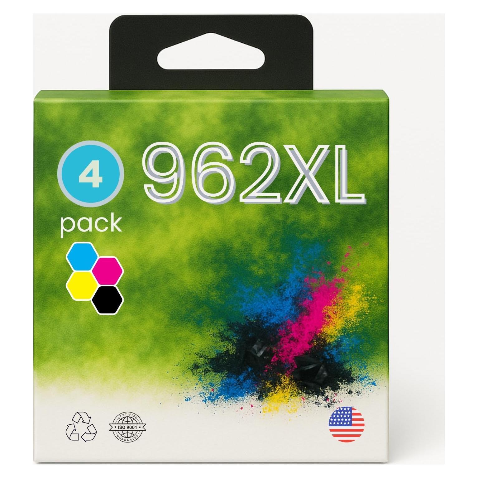 Cartucho de tinta Amazink 962XL compatible HP OfficeJet Pro - 4 colores