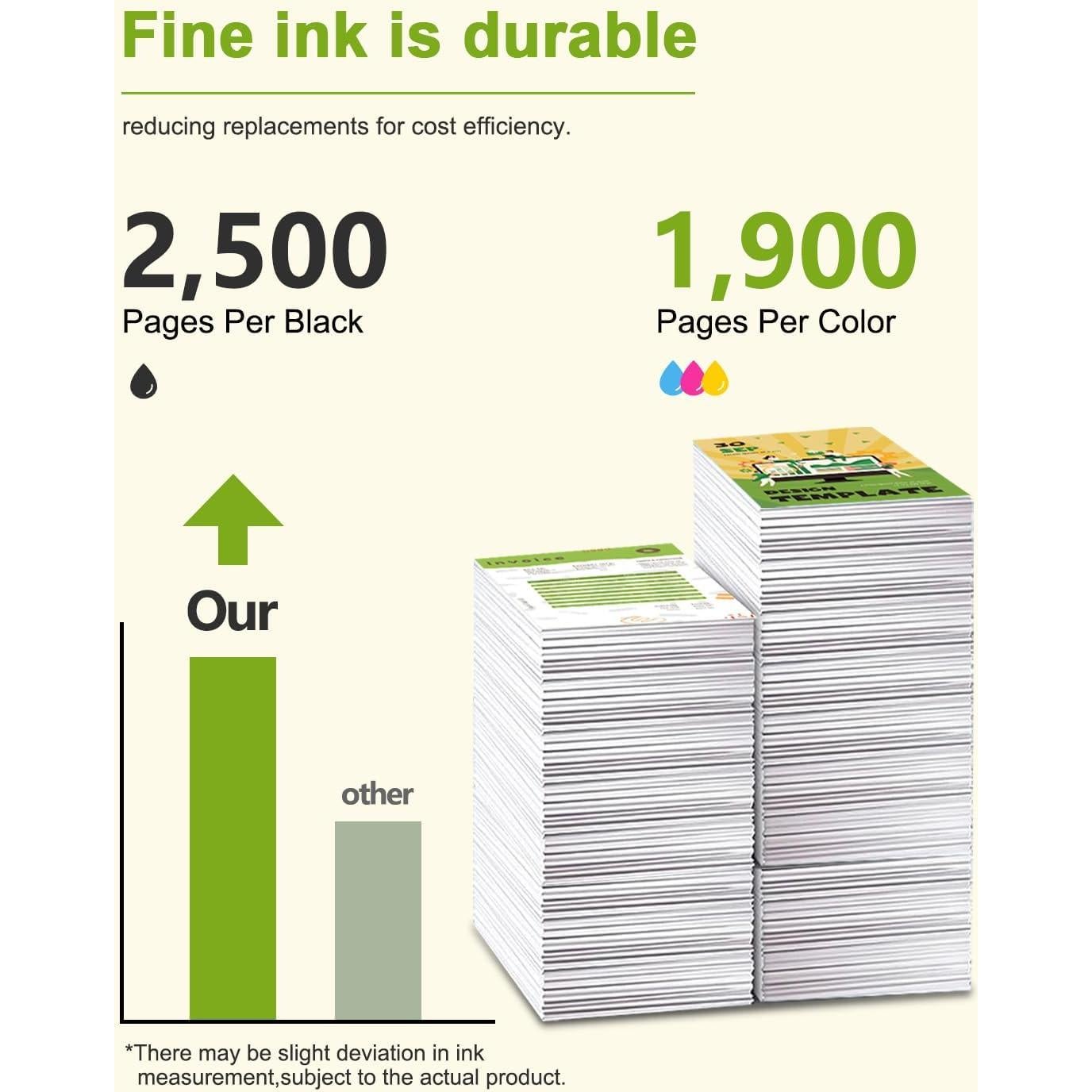 Cartuchos de Tinta 962XL Mooxrbog - Alto Rendimiento 4 Piezas