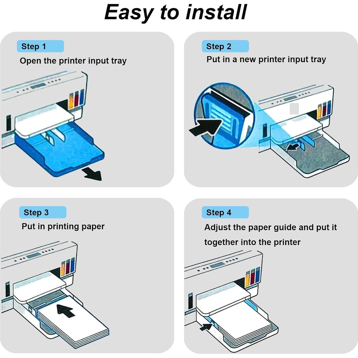 Bandeja de entrada de papel Phyxlyn para HP OfficeJet Pro