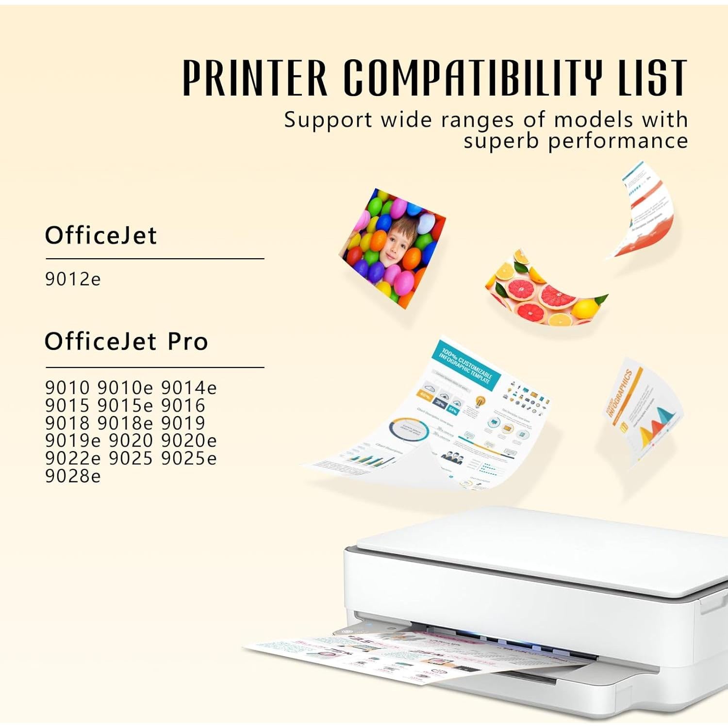 Paquete Combinado de Cartuchos de Tinta HP 962XL - 4 Cartuchos