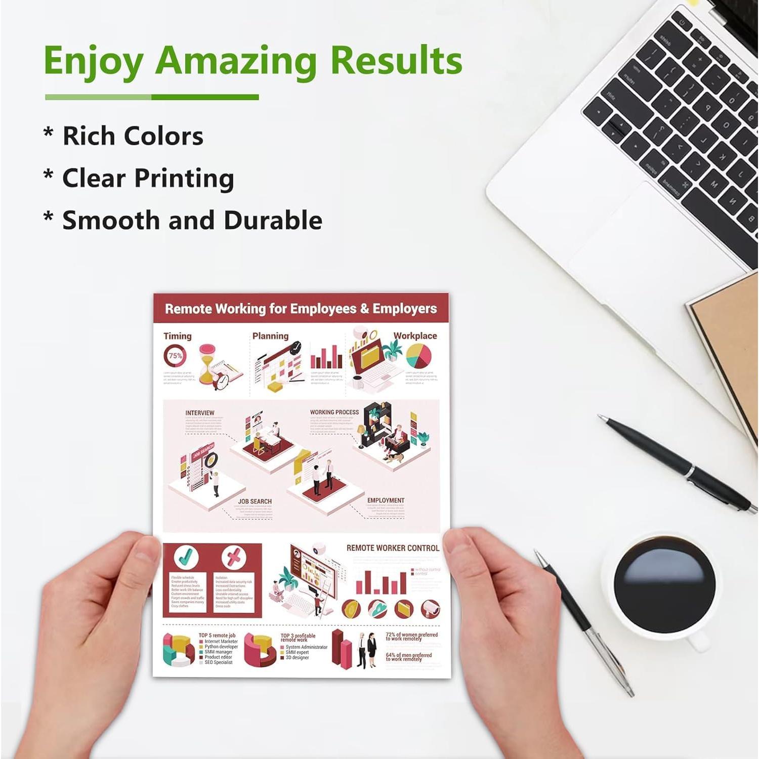 Paquete de cartuchos de tinta 962XL PikBey para HP OfficeJet Pro