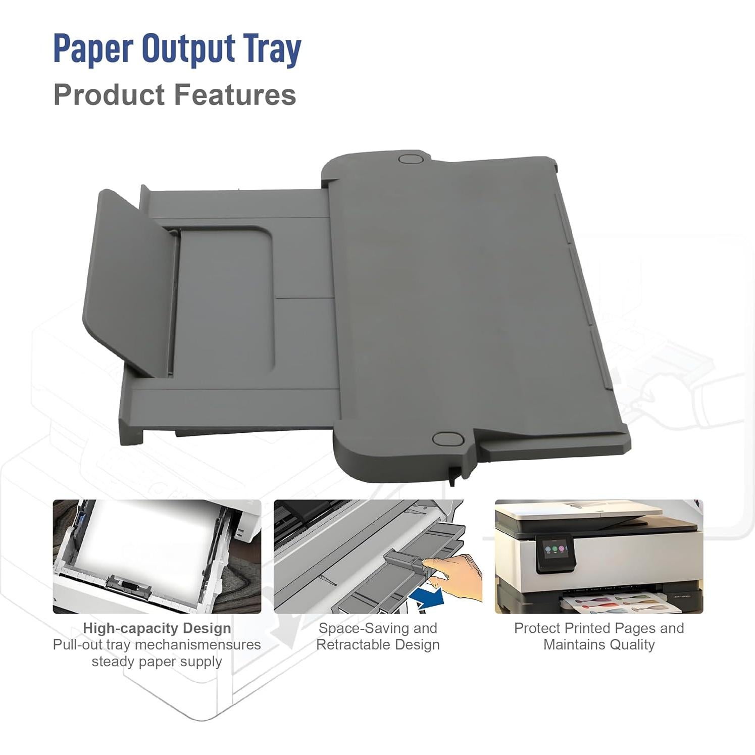 Bandeja de Salida de Papel ASTROSYNC Compatible HP 9010/9012/9015