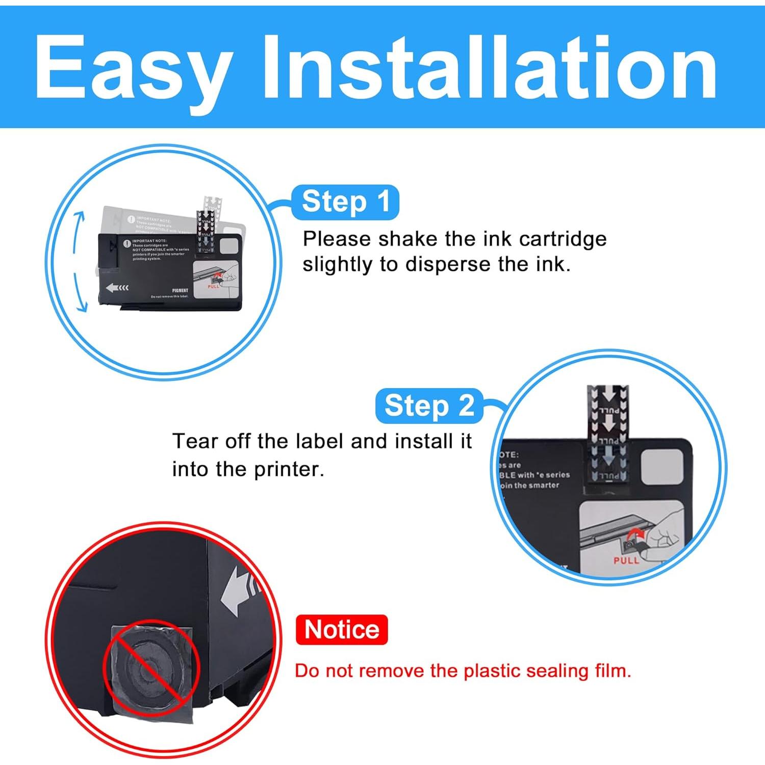 Cartuchos de tinta LCL 962XL Cian Magenta Amarillo para HP