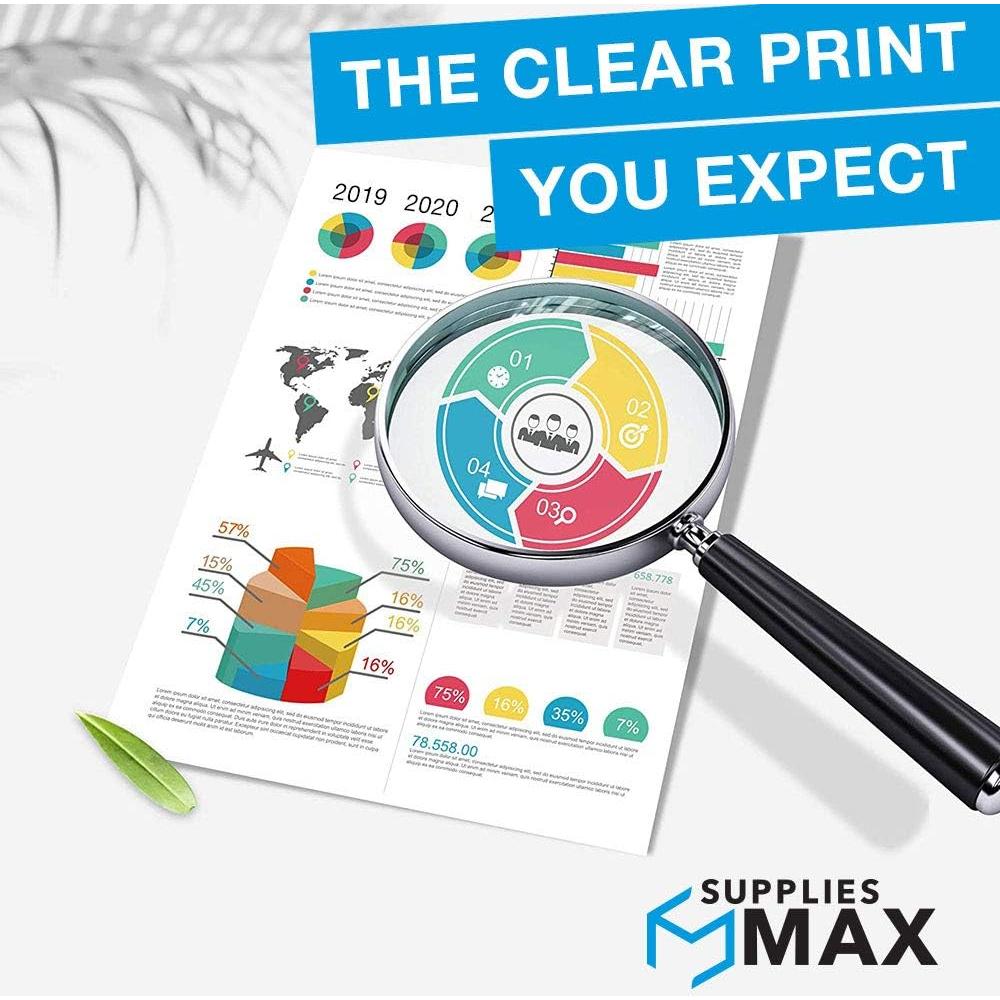 Tinta Negra Remanufacturada SuppliesMAX 962XL para HP OfficeJet Pro