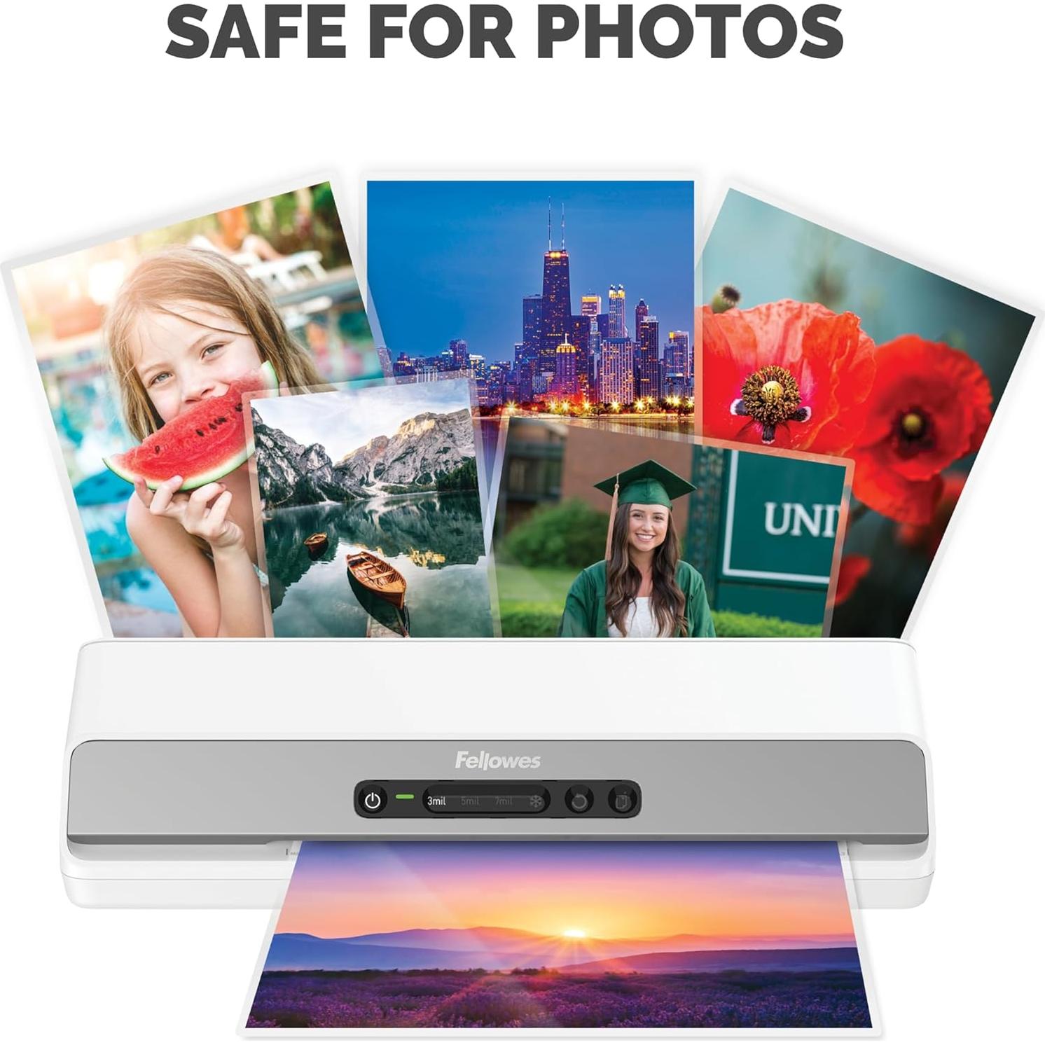 Hojas de Laminado Térmico Fellowes 3mil Tamaño Carta 200 Unidades