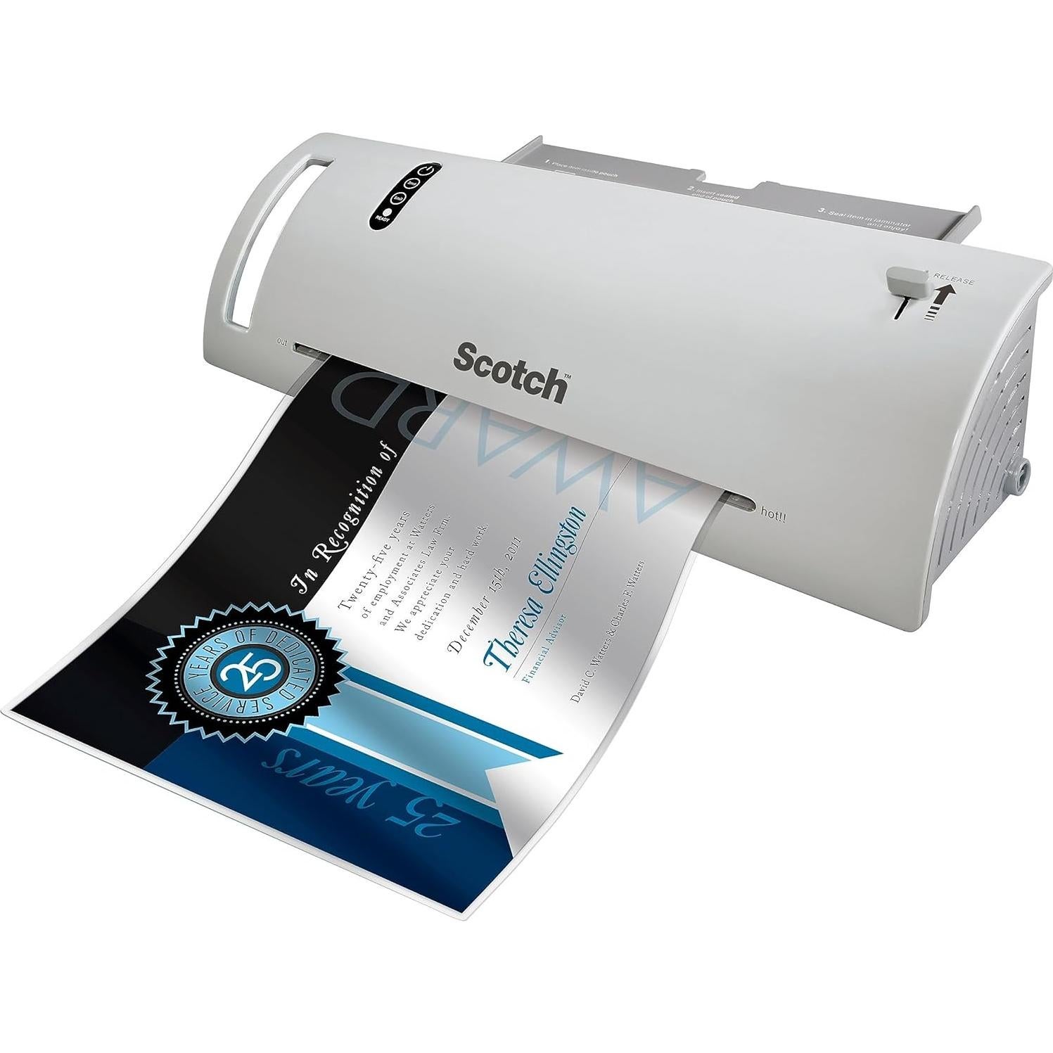 Bolsas de Laminado Térmico Scotch 50 Unidades Carta 22.6x28.9cm