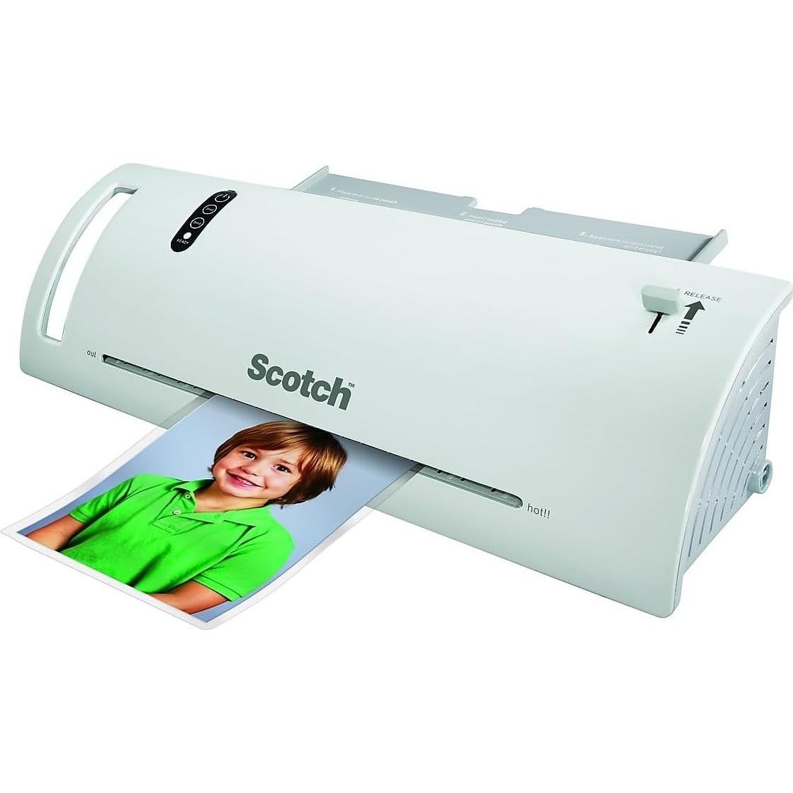 Bolsas de Laminado Térmico Scotch 5x18 cm, 5 Mil, Transparente 100/Pk