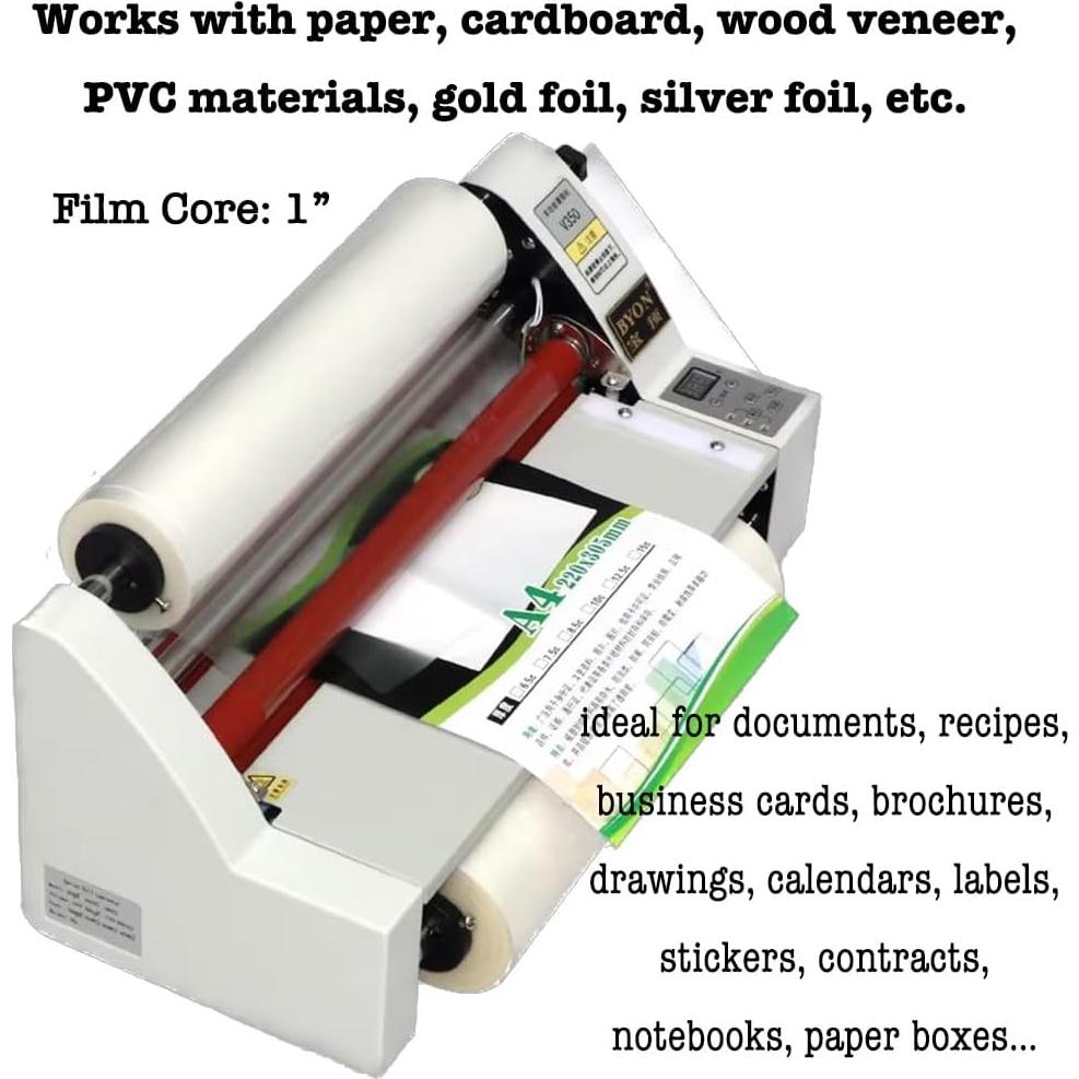 Máquina Laminadora Genérica V350 350mm Caliente y Frío