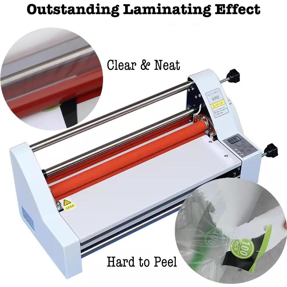 Máquina Laminadora Genérica V350 350mm Caliente y Frío