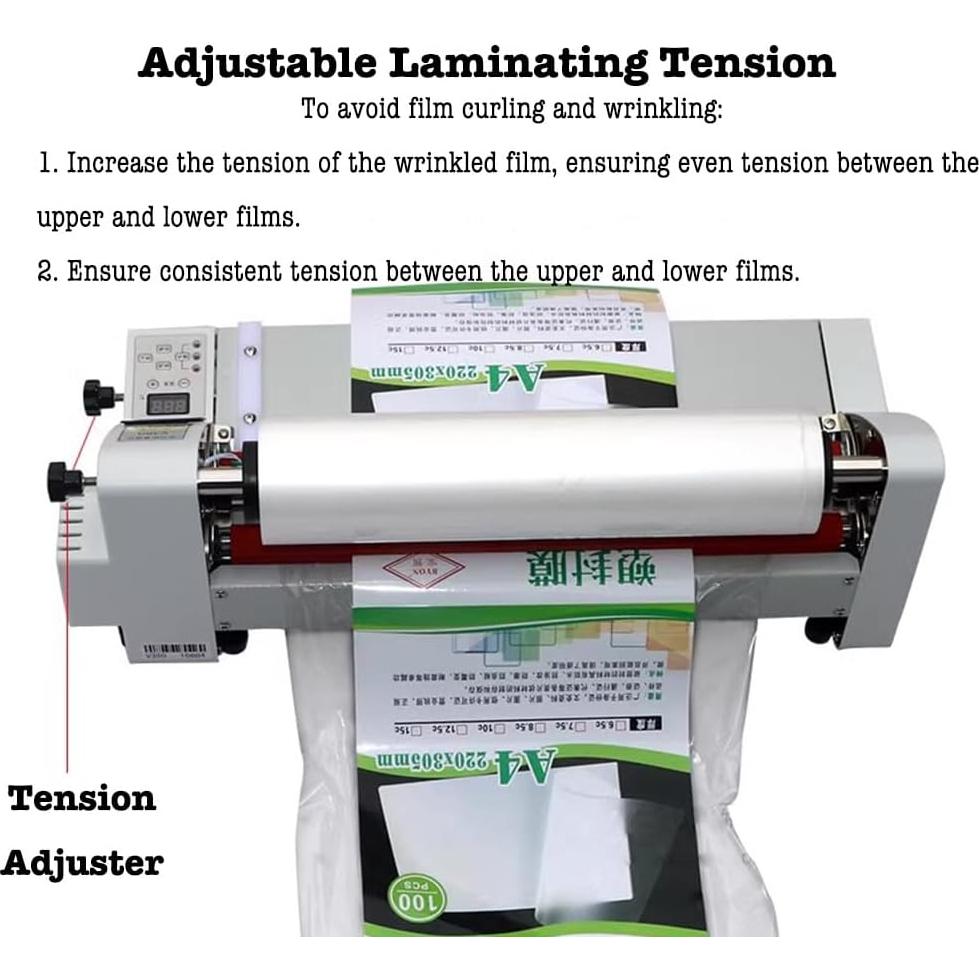 Máquina Laminadora Genérica V350 350mm Caliente y Frío