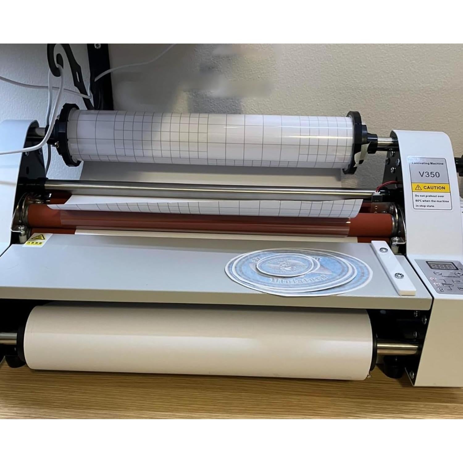 Máquina Laminadora Genérica V350 350mm Caliente y Frío