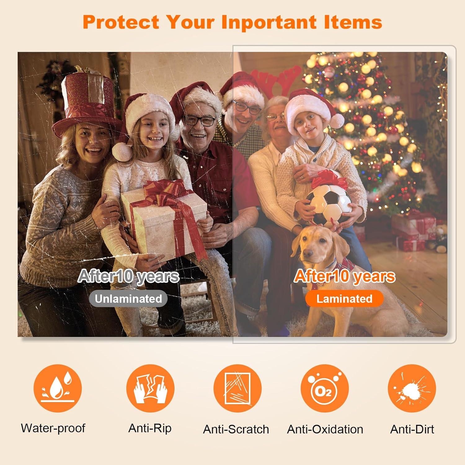 Laminadora Térmica Gasbye OL189 9 Pulgadas + 5 Fundas