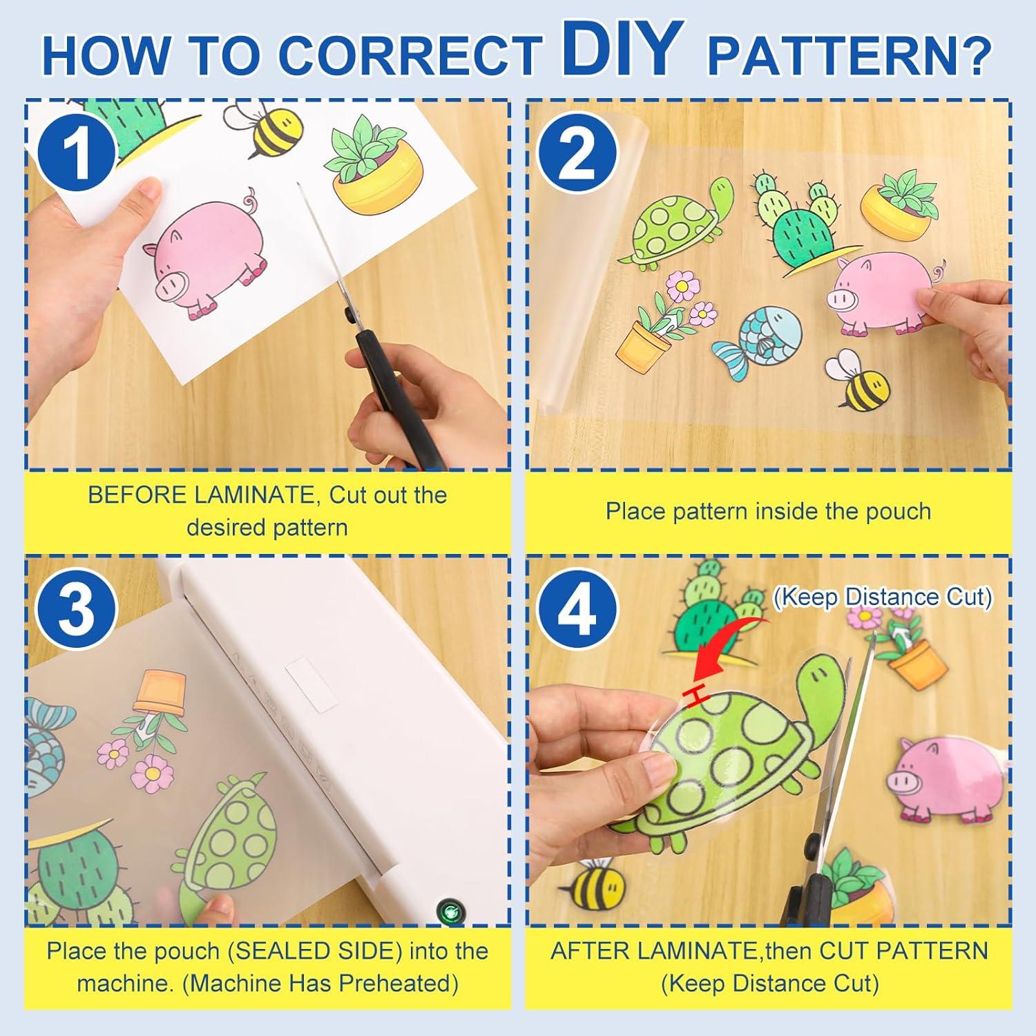 Paquete de 300 Hojas de Laminado BURVAGY 3 Mil Carta 22.86x29.21 cm