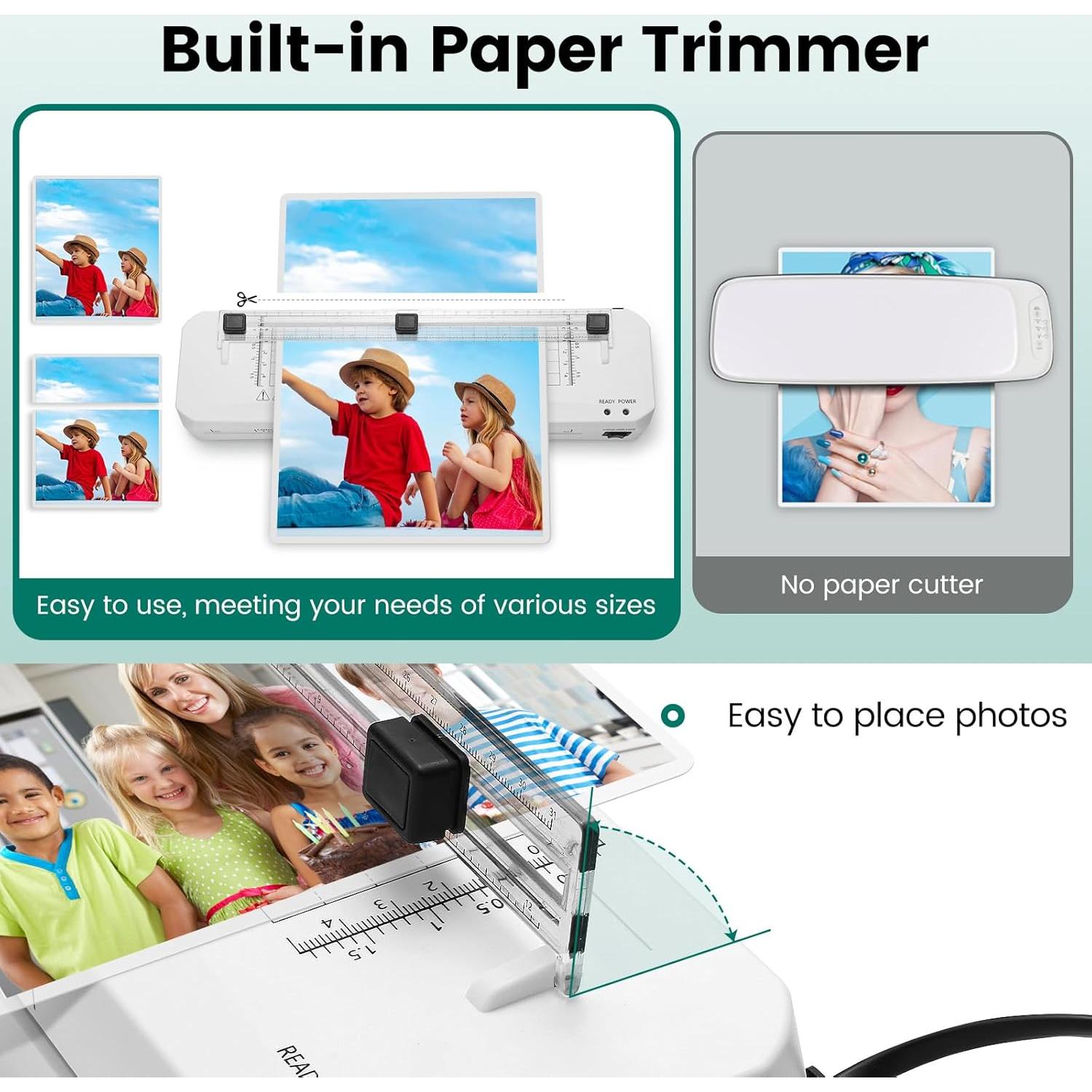 Máquina Laminadora A3 BAYGE LAM00004 Calentamiento Rápido 70s