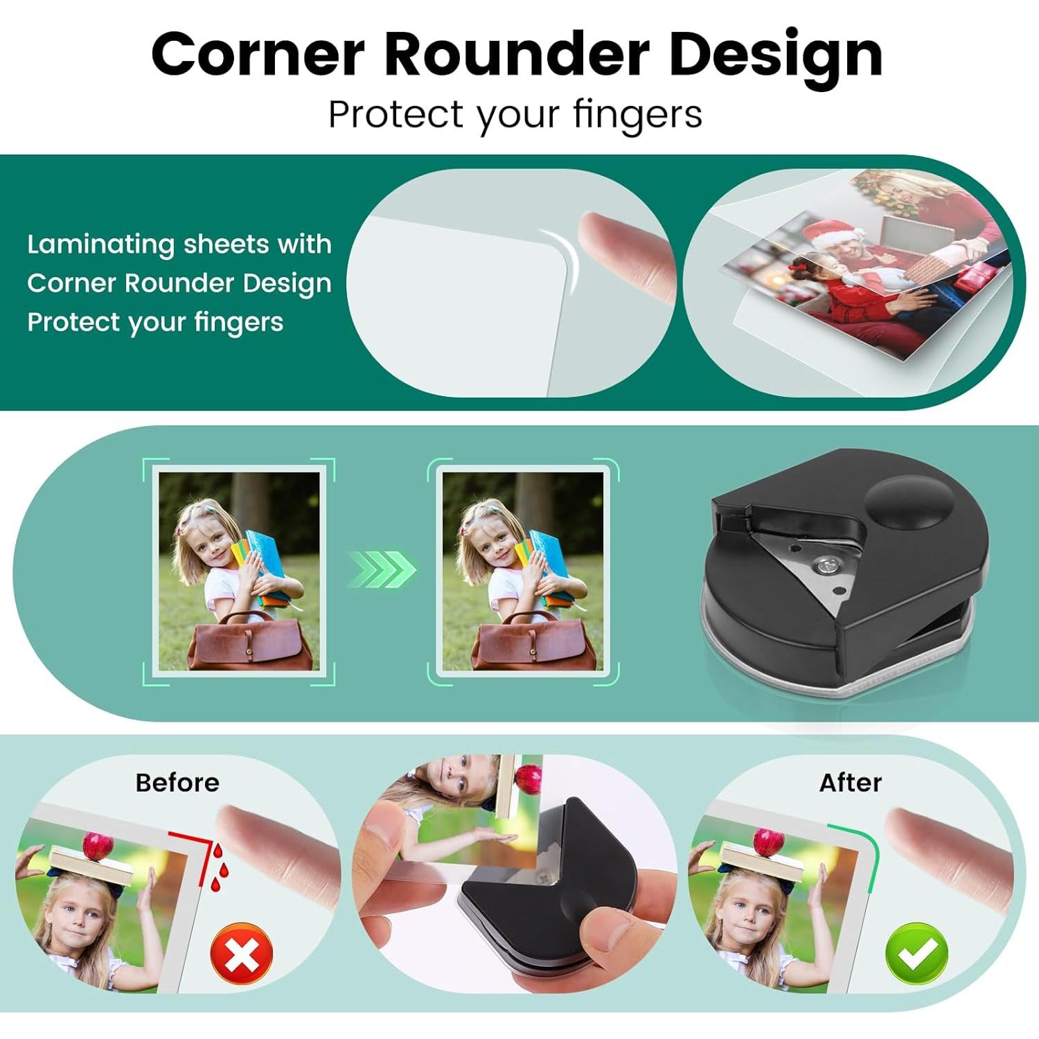 Máquina Laminadora A3 BAYGE LAM00004 Calentamiento Rápido 70s