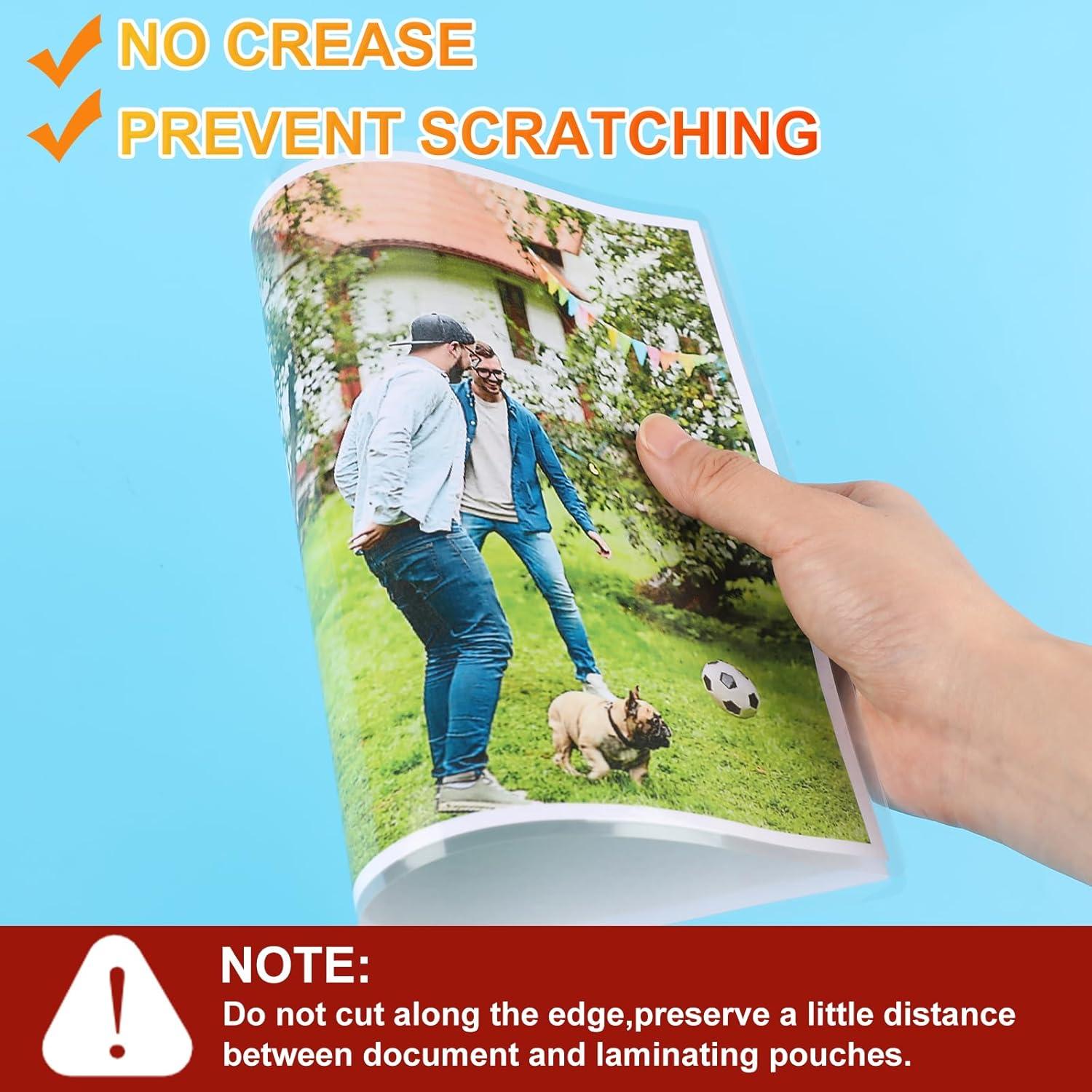 Paquete de Laminado Térmico Caregy 300 Hojas 3 Mil 22.86x29.21cm