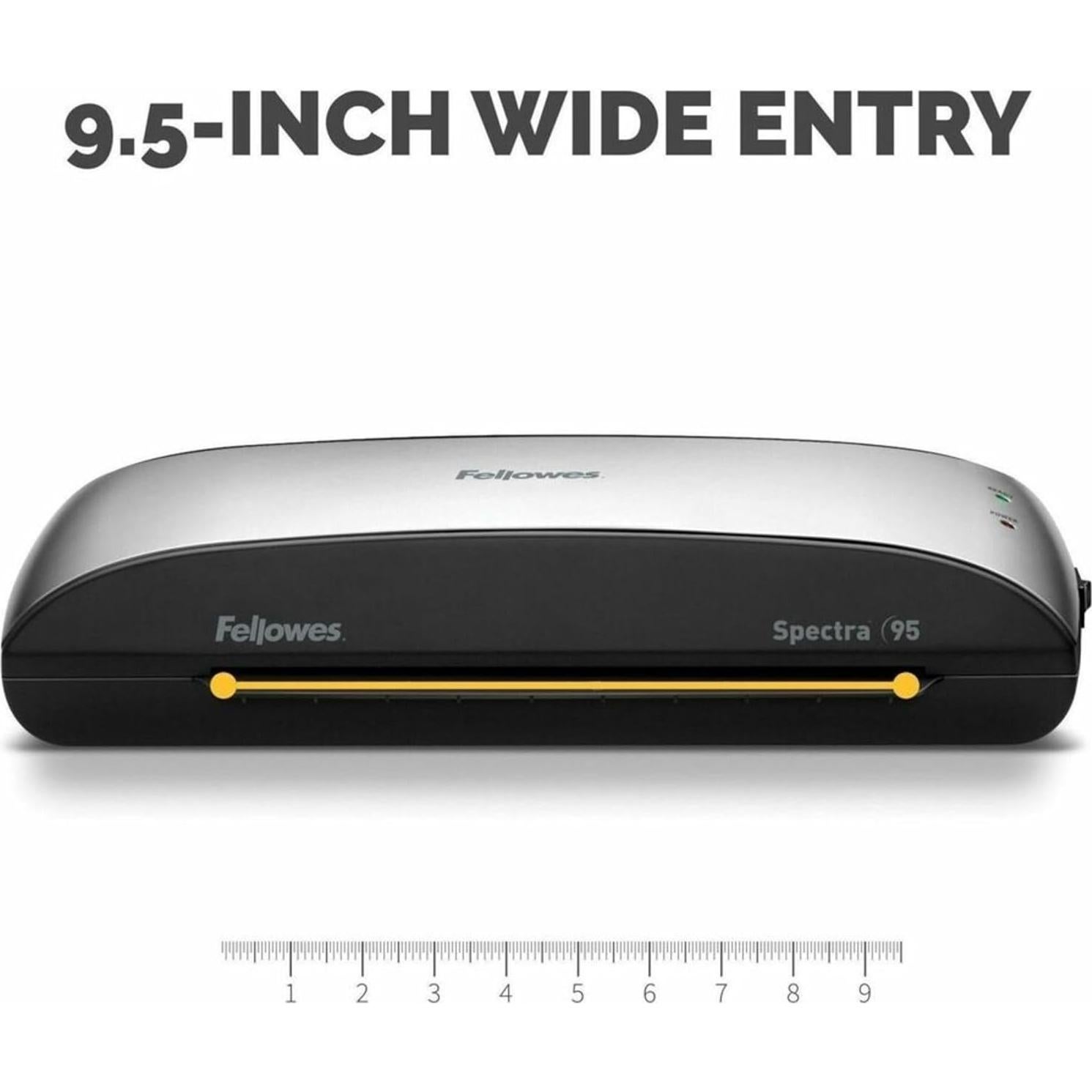 Laminadora Fellowes Spectra 95 24.1 cm Plata/Negro