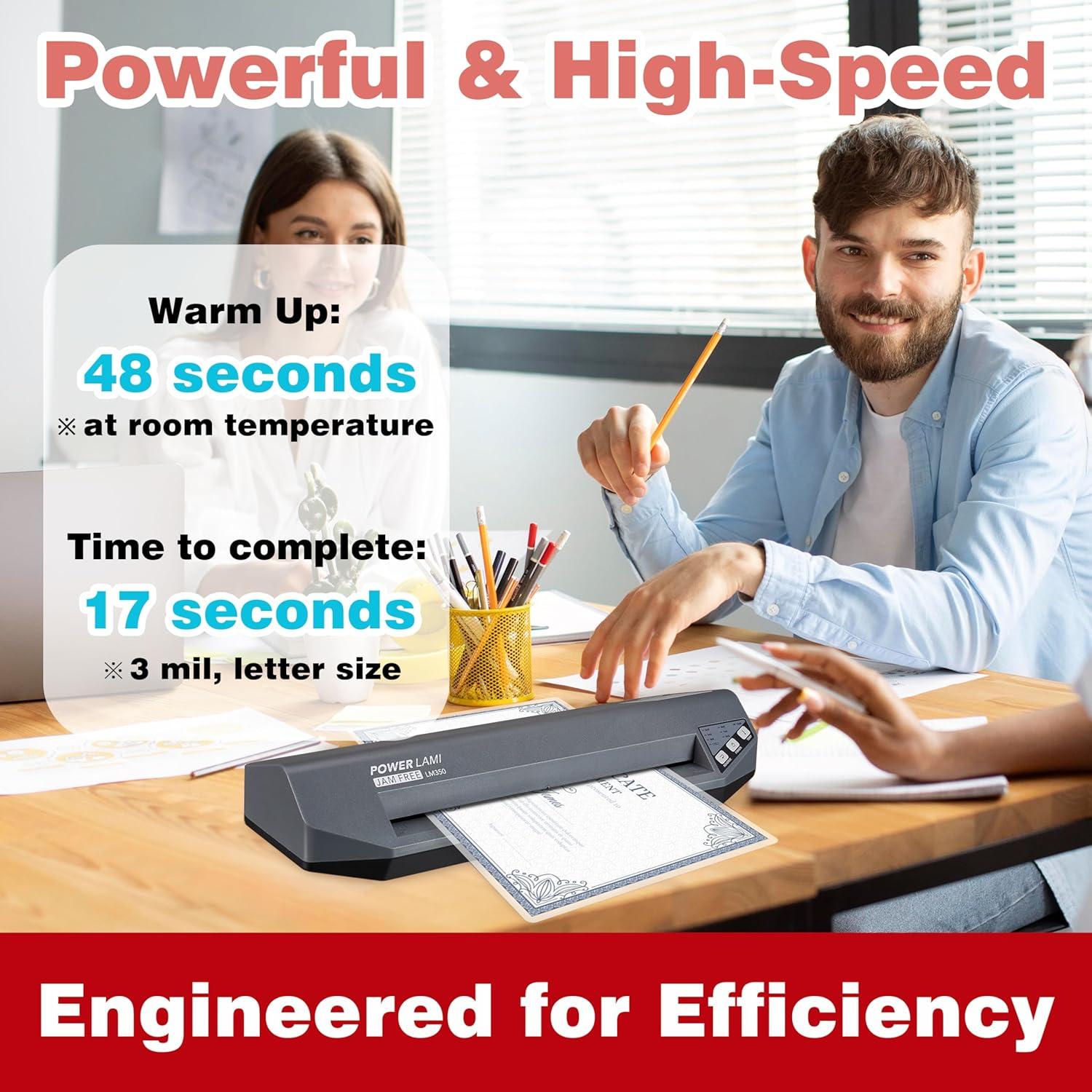 Laminadora Térmica SINCHI LM350 33 cm 3-10 Mil Alta Resistencia