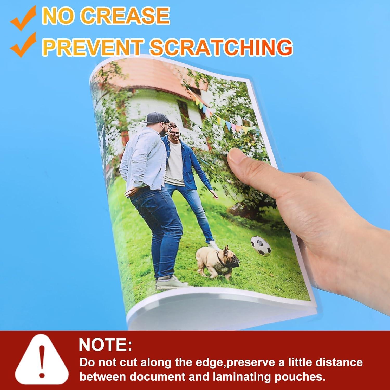 Hojas de Laminado CAREGY 600 Paquete 3 Mil 22.86 x 29.21 cm