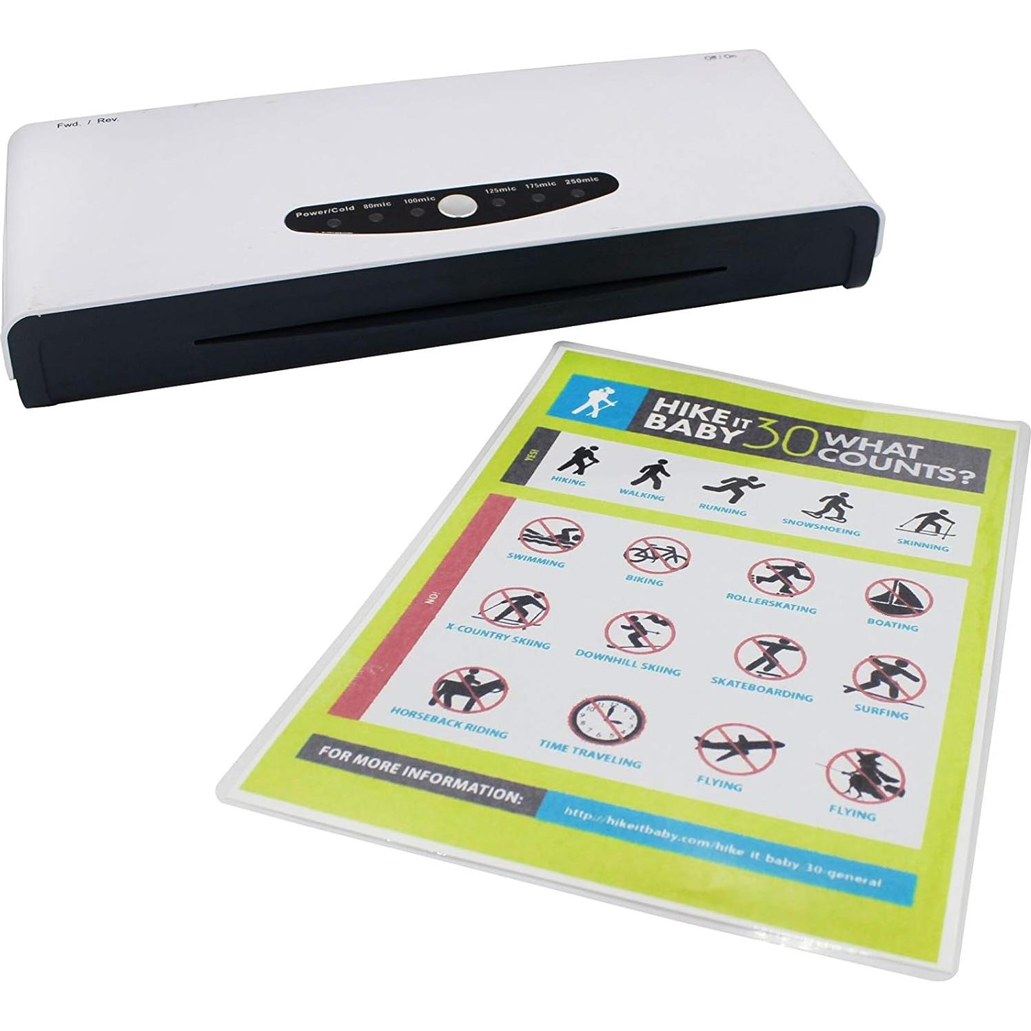 Fundas de Laminado Térmico Optiazure 22.86x29.21 cm 200PK