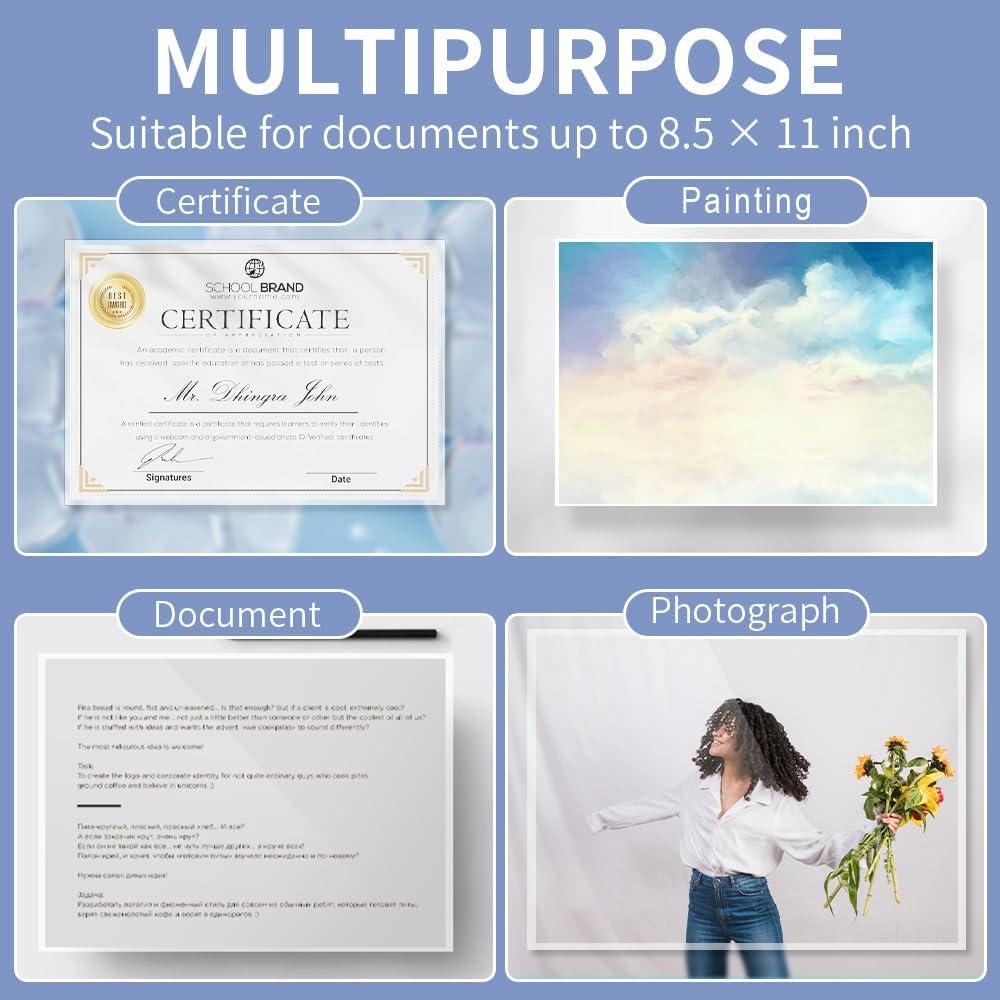 Hojas de Laminado Térmico PANDRI 300 Bolsas 9x11.5 Pulgadas