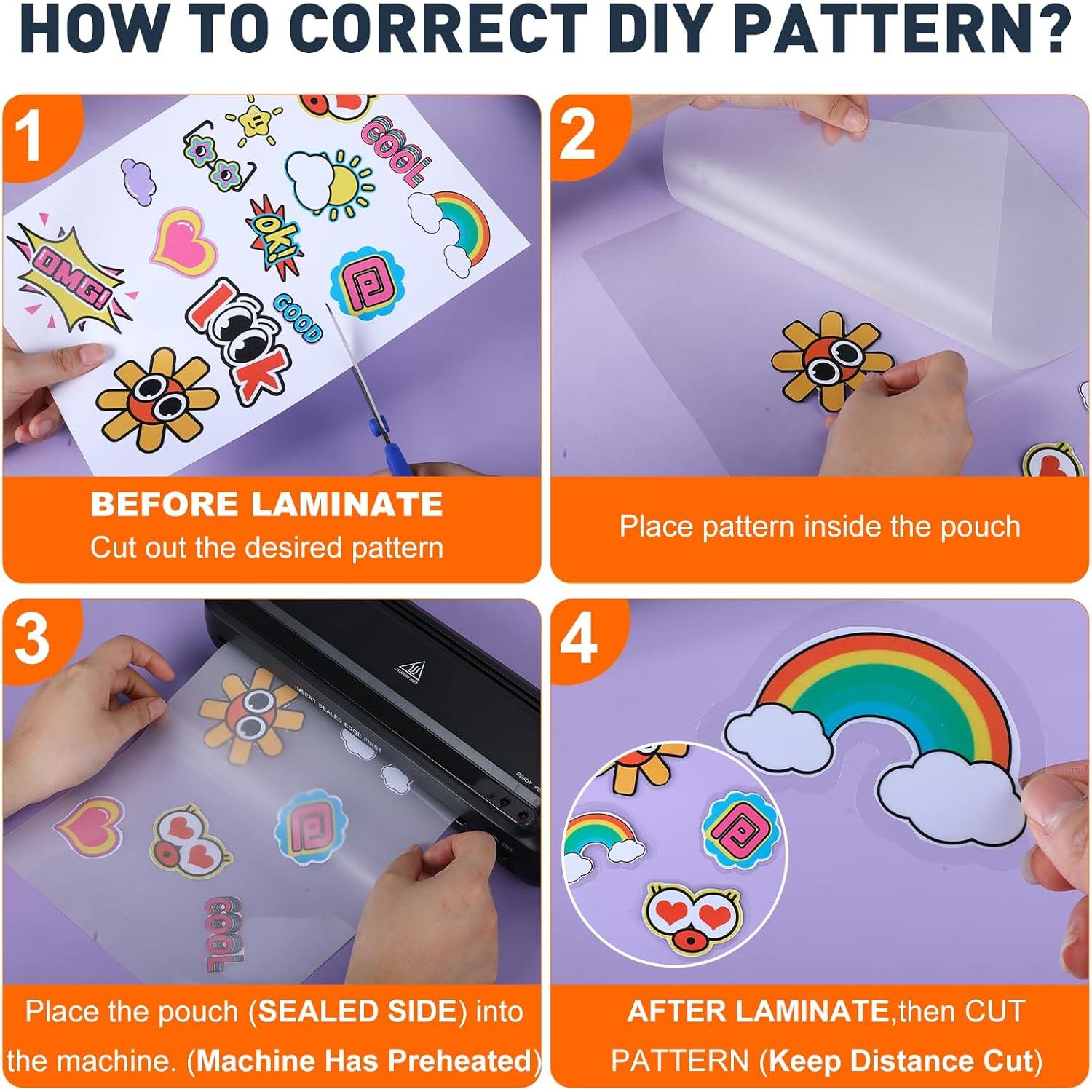 Fundas Térmicas para Laminado CAREGY 330 Hojas 3 Mil 22.86x29.21 cm