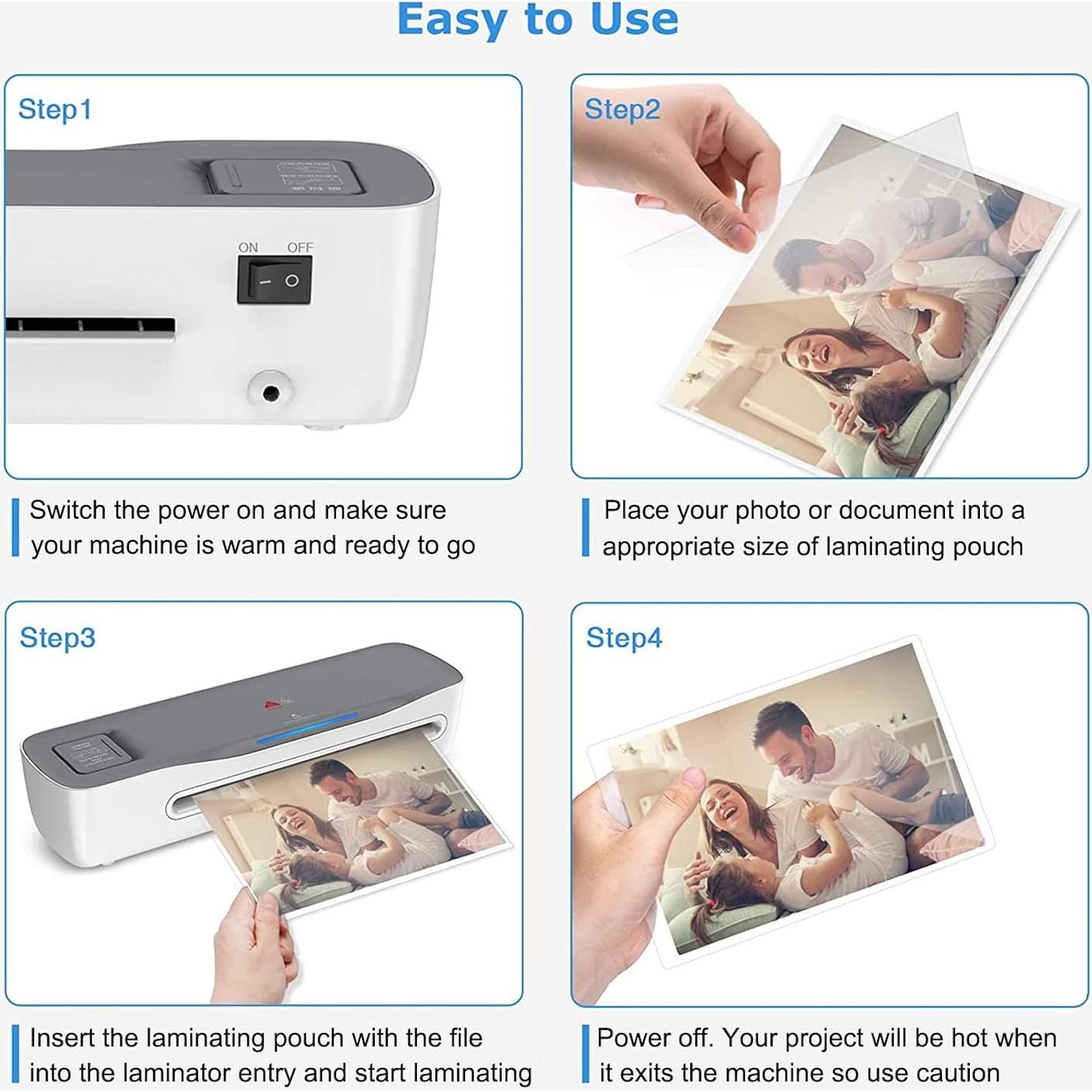 Hojas de Laminado MPRT 22.6 x 29 cm 3 Mil Paquete 200