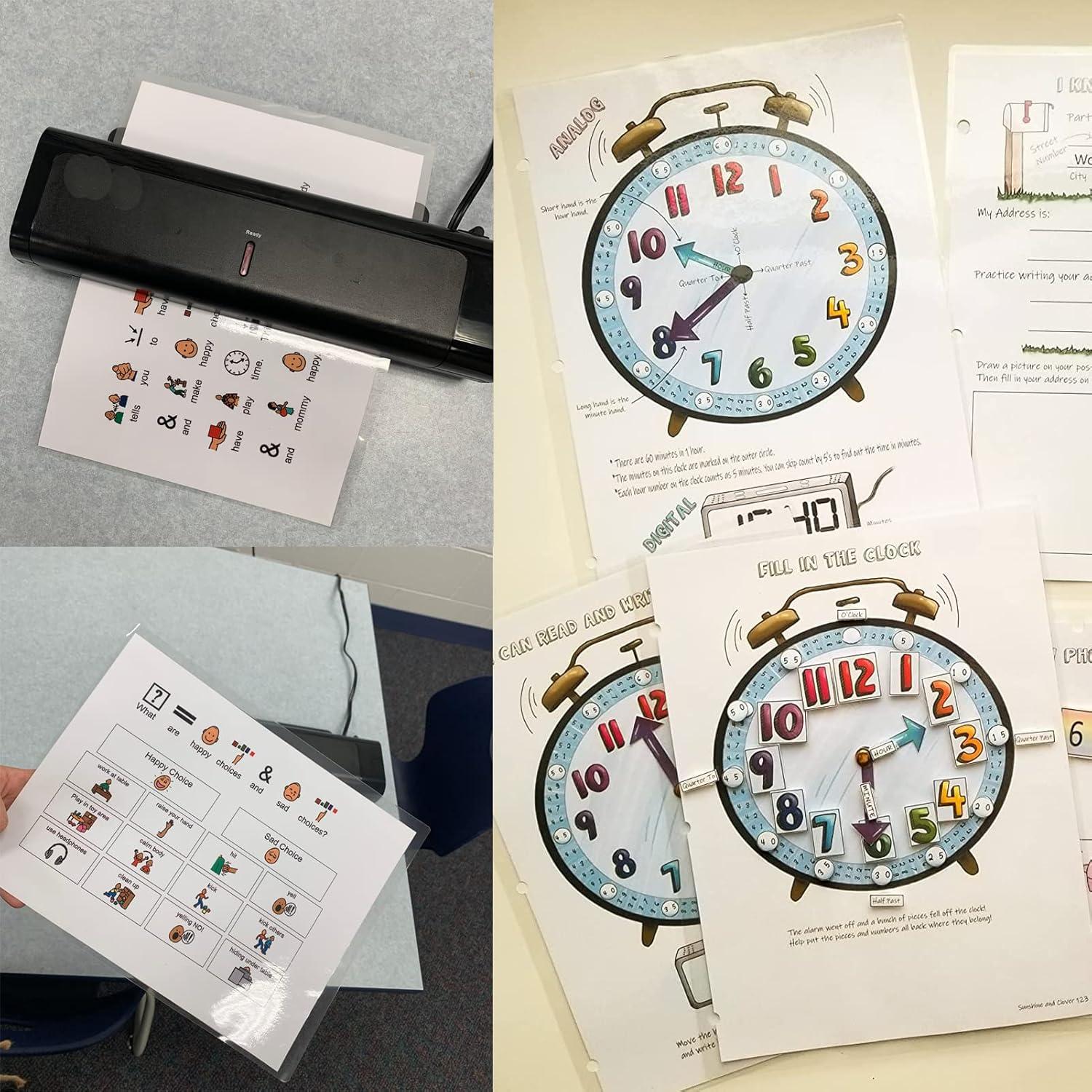 Hojas de Laminado MPRT 22.6 x 29 cm 3 Mil Paquete 200