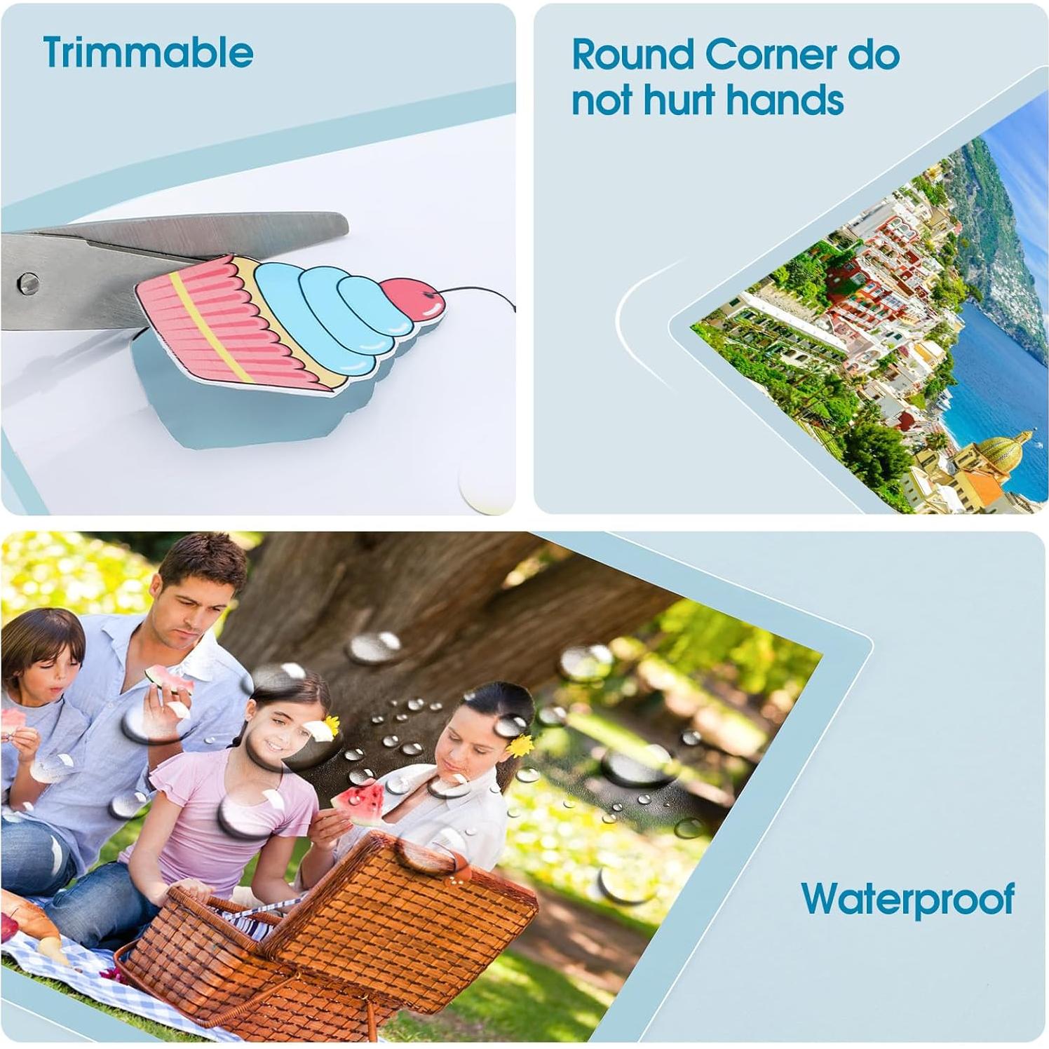 Hojas de Laminado KTRIO 5 Mil 25 Unidades 11 x 43 cm