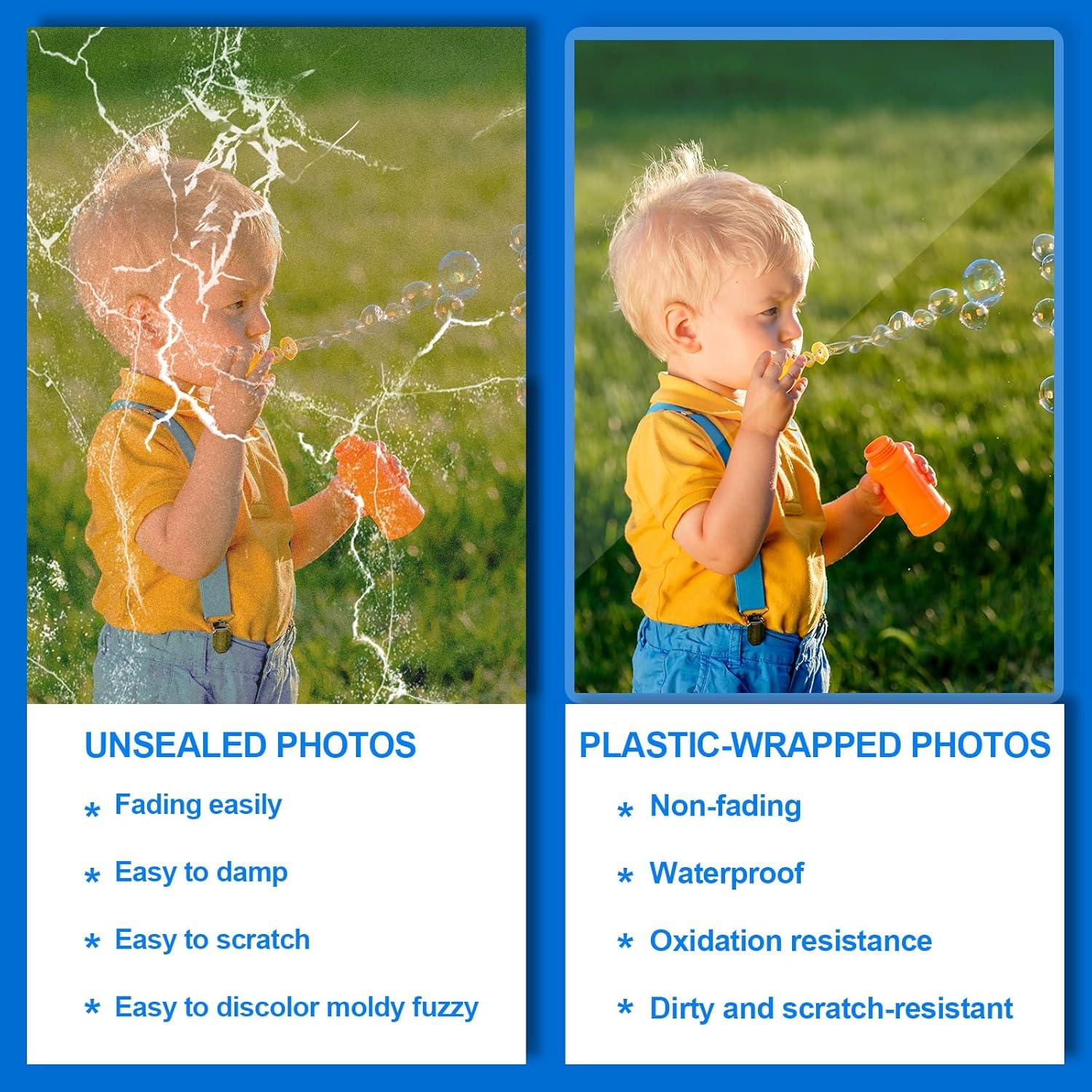 Paquete de Laminado HERKKA 300 Hojas 5 Mil 9 x 11.5 Pulgadas