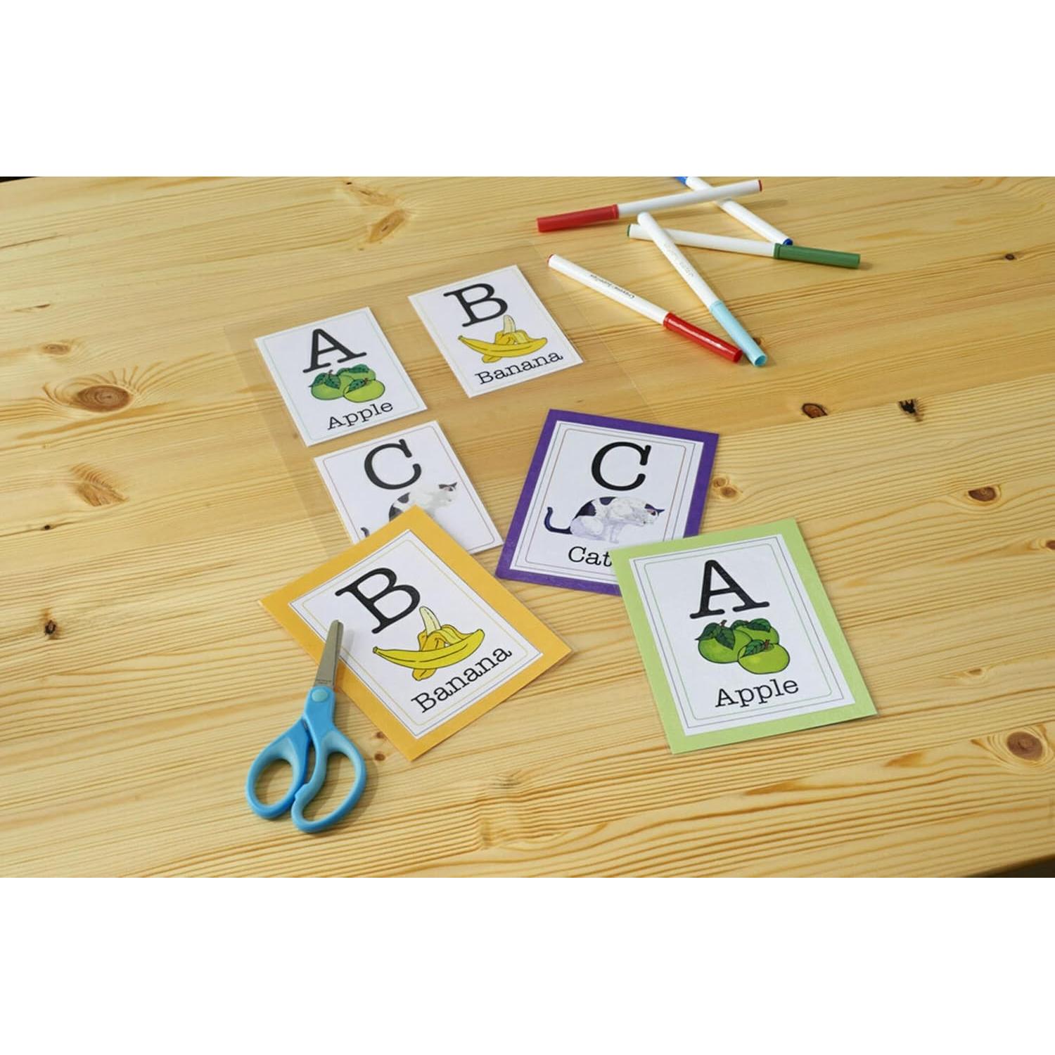 Hojas de Laminado Autoadhesivas Scotch 21.6x27.9 cm, 25 Unidades