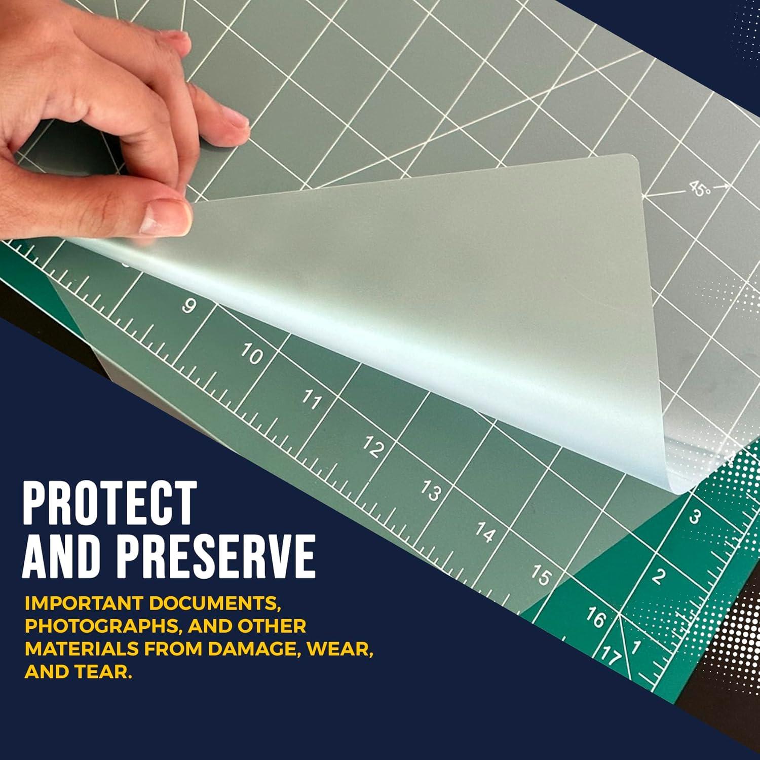 Fundas de Laminado Térmico Office Werks 100 Unidades Carta 3 Mil